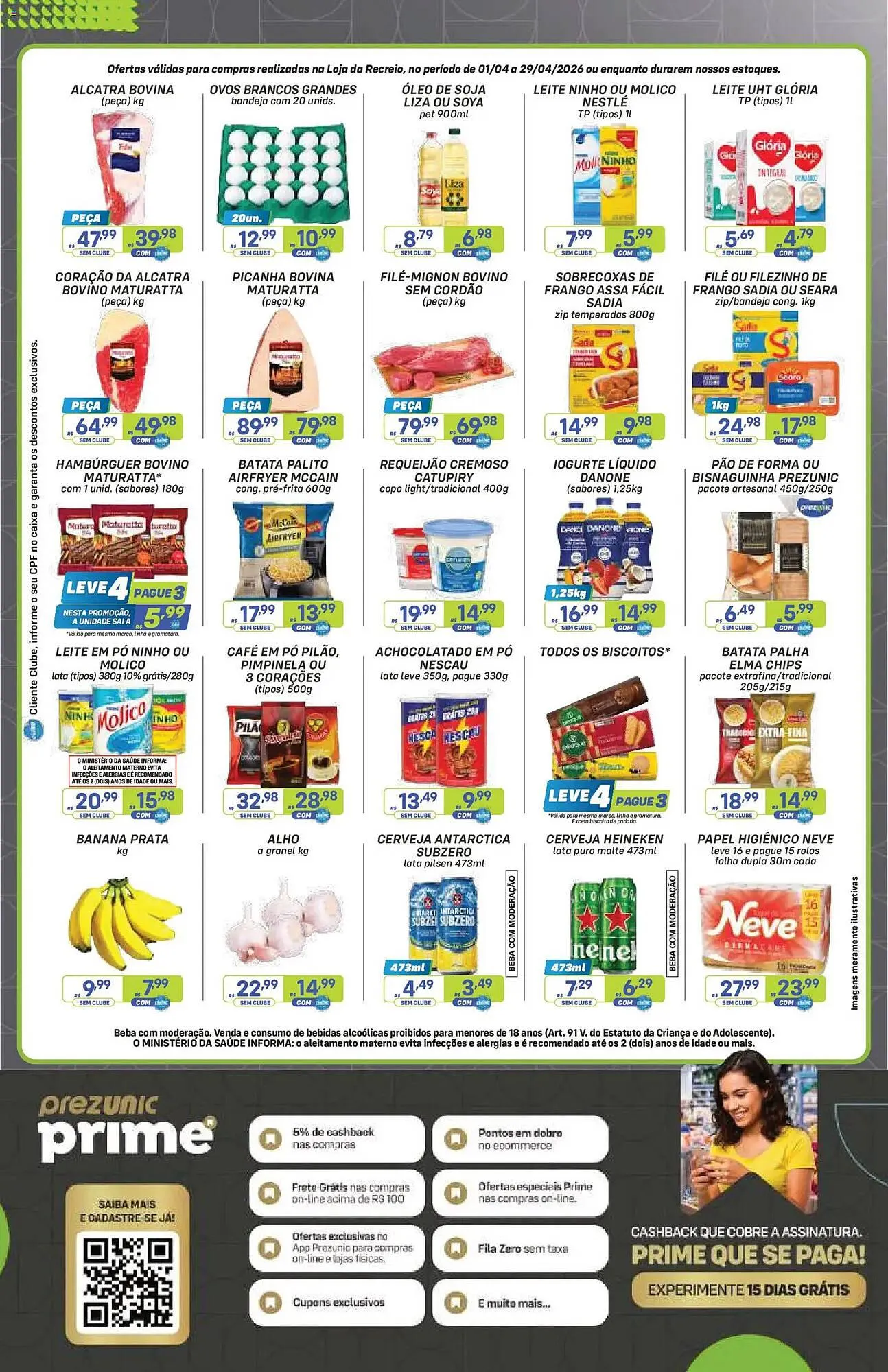 Encarte de Encarte Prezunic 1 de abril até 30 de abril 2026 - Pagina 2