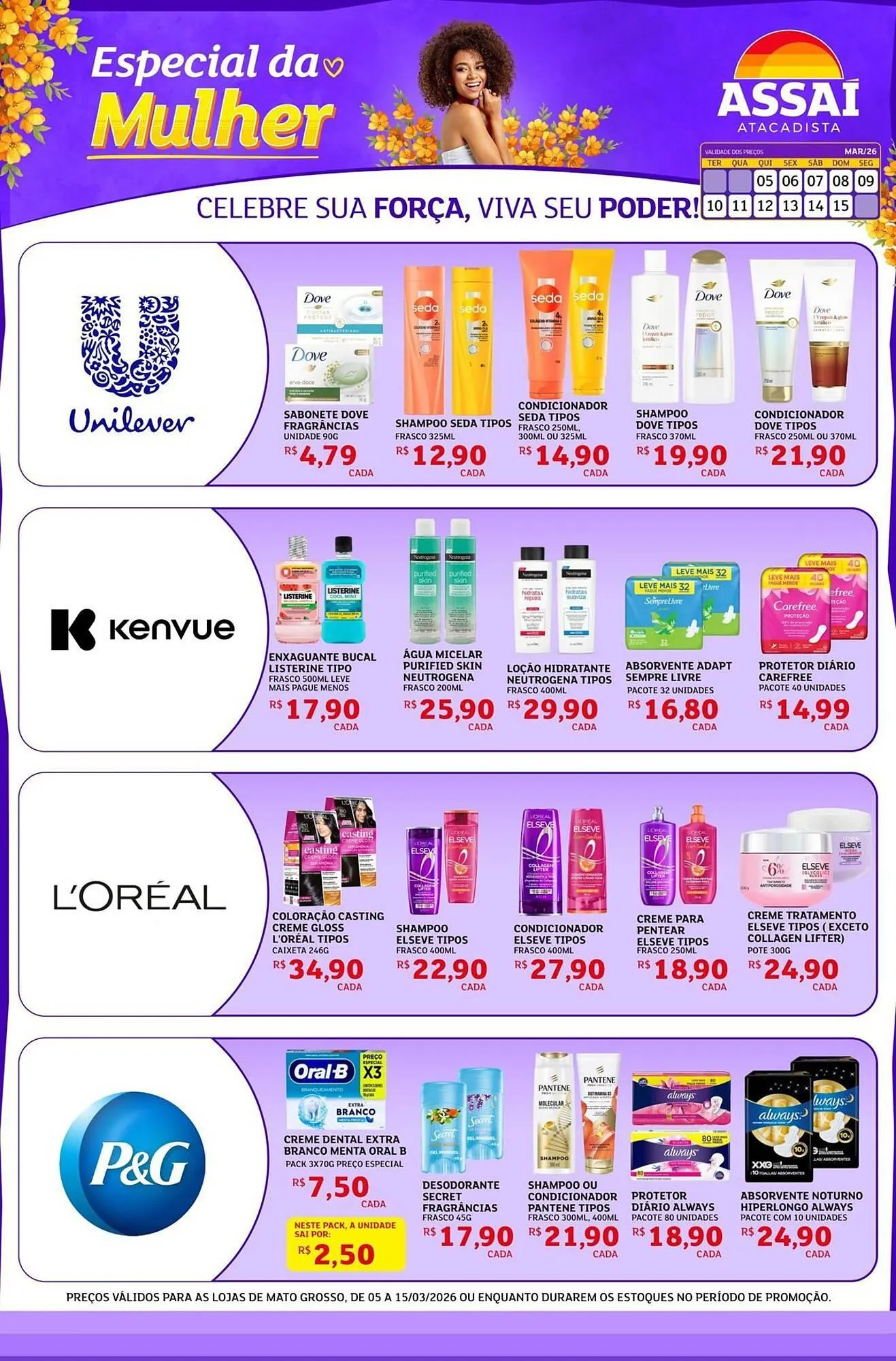 Encarte de Encarte Assaí Atacadista 10 de março até 15 de março 2026 - Pagina 1