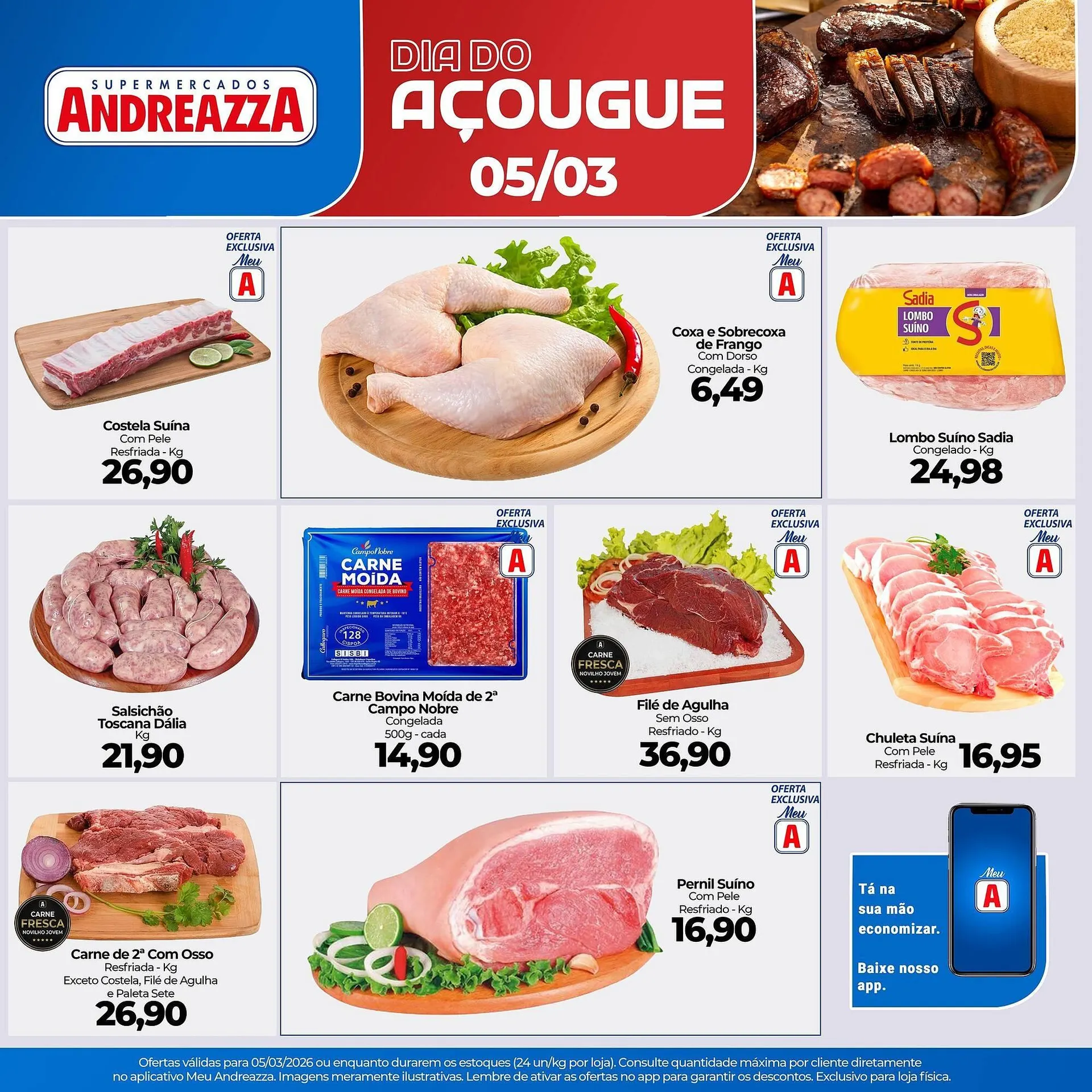 Encarte de Catálogo Supermercados Andreazza 5 de março até 5 de março 2026 - Pagina 2