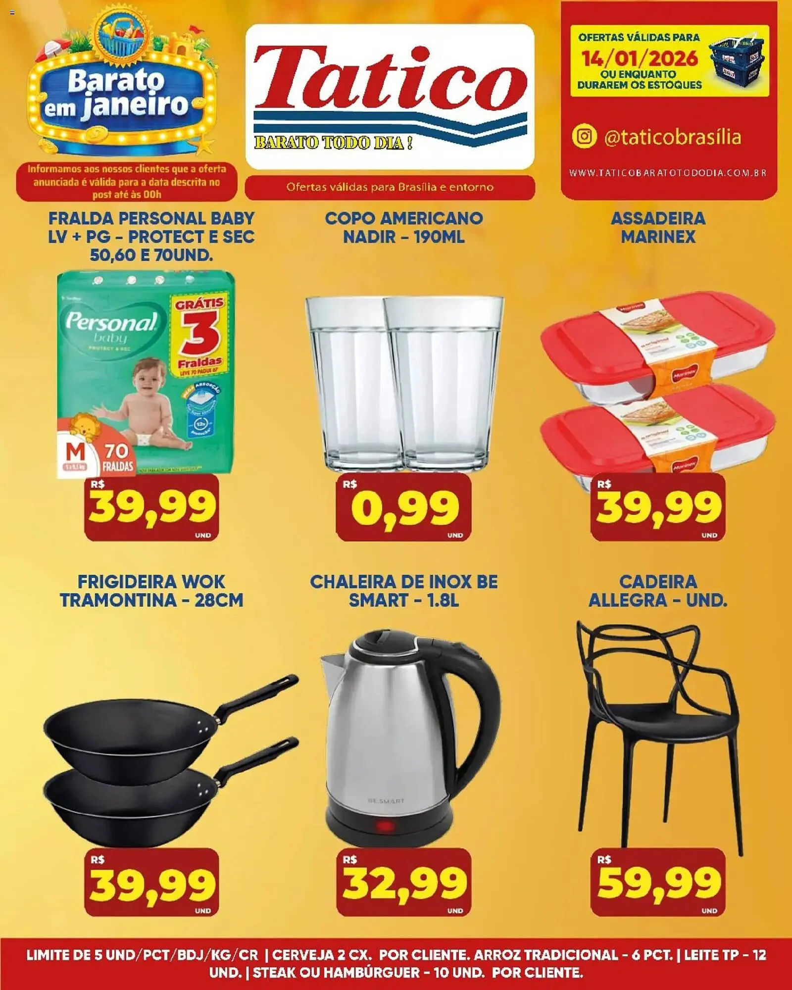 Encarte de Tabloide Tatico 15 de janeiro até 15 de janeiro 2026 - Pagina 38