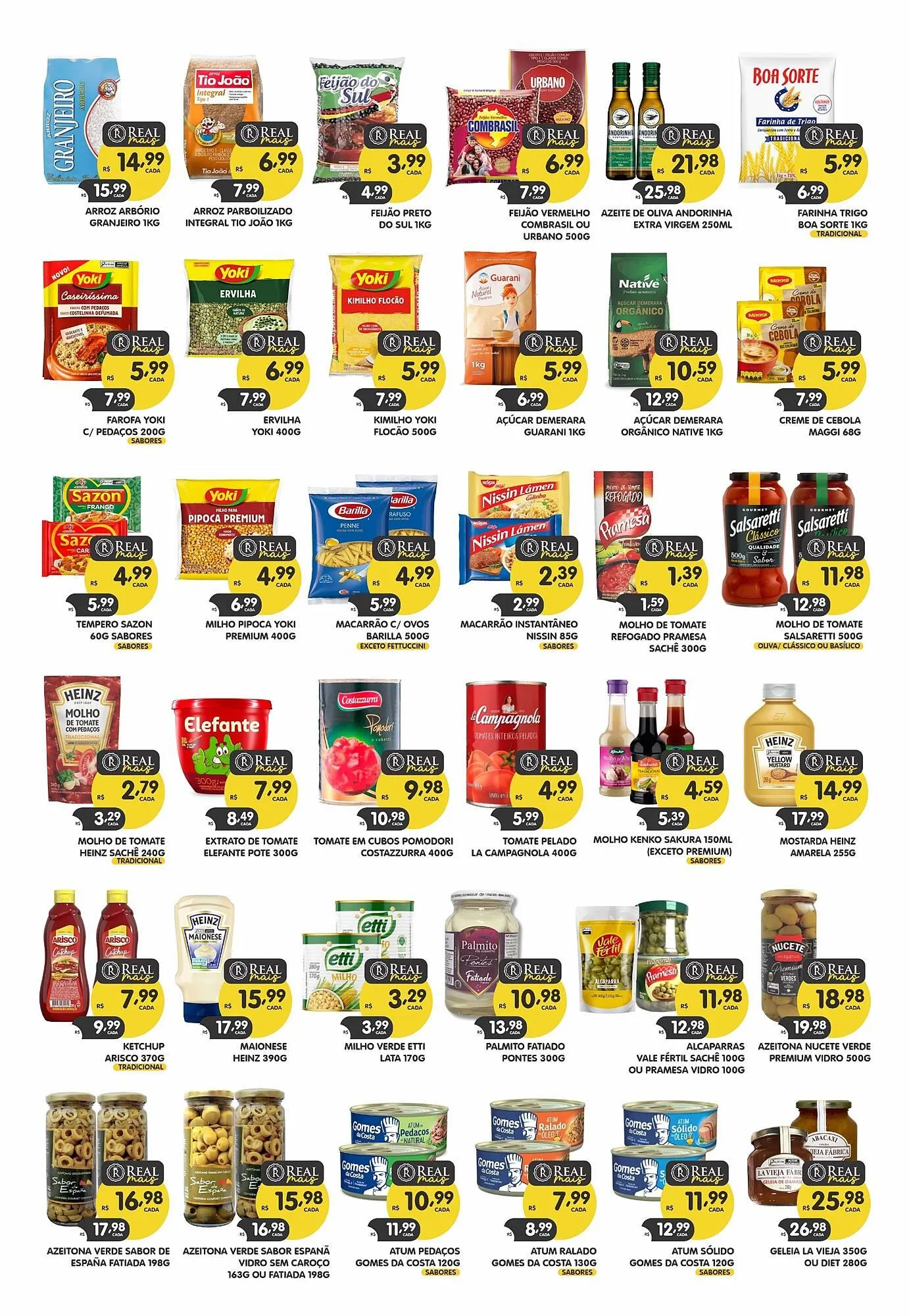 Encarte de Catálogo Supermercados Real 1 de agosto até 21 de agosto 2025 - Pagina 6