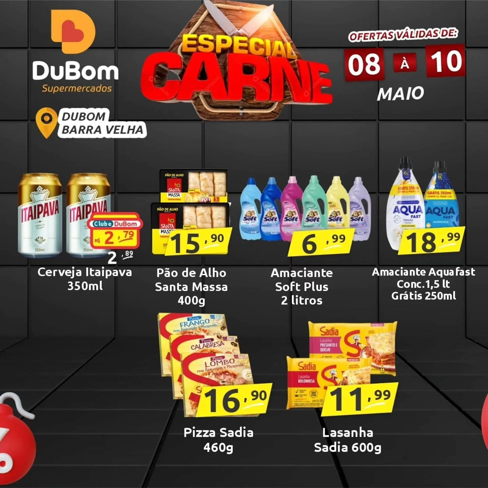 Encarte de Catálogo Dubom Supermercados 9 de maio até 10 de maio 2026 - Pagina 3