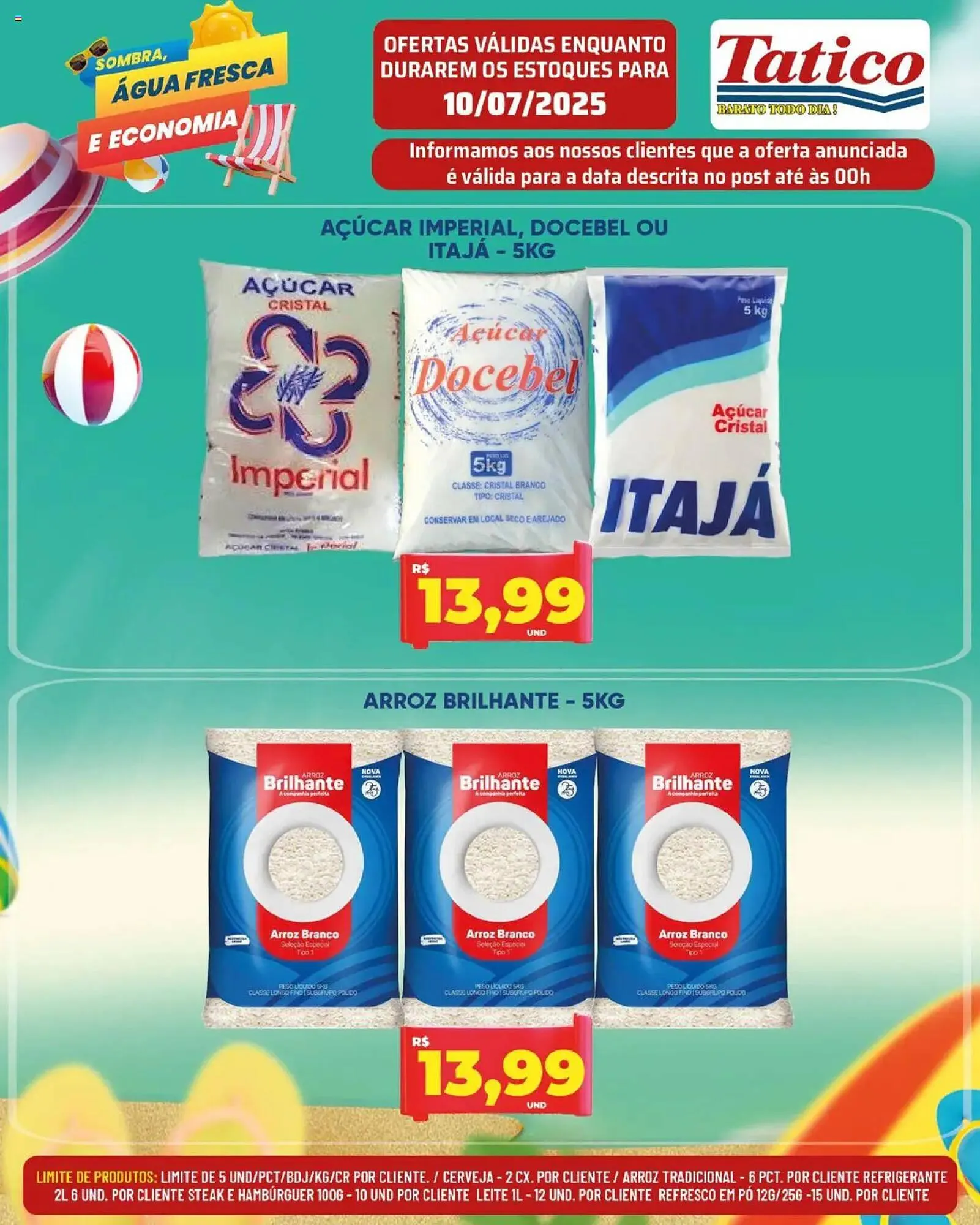 Encarte de Catálogo Tatico 10 de julho até 11 de julho 2025 - Pagina 1