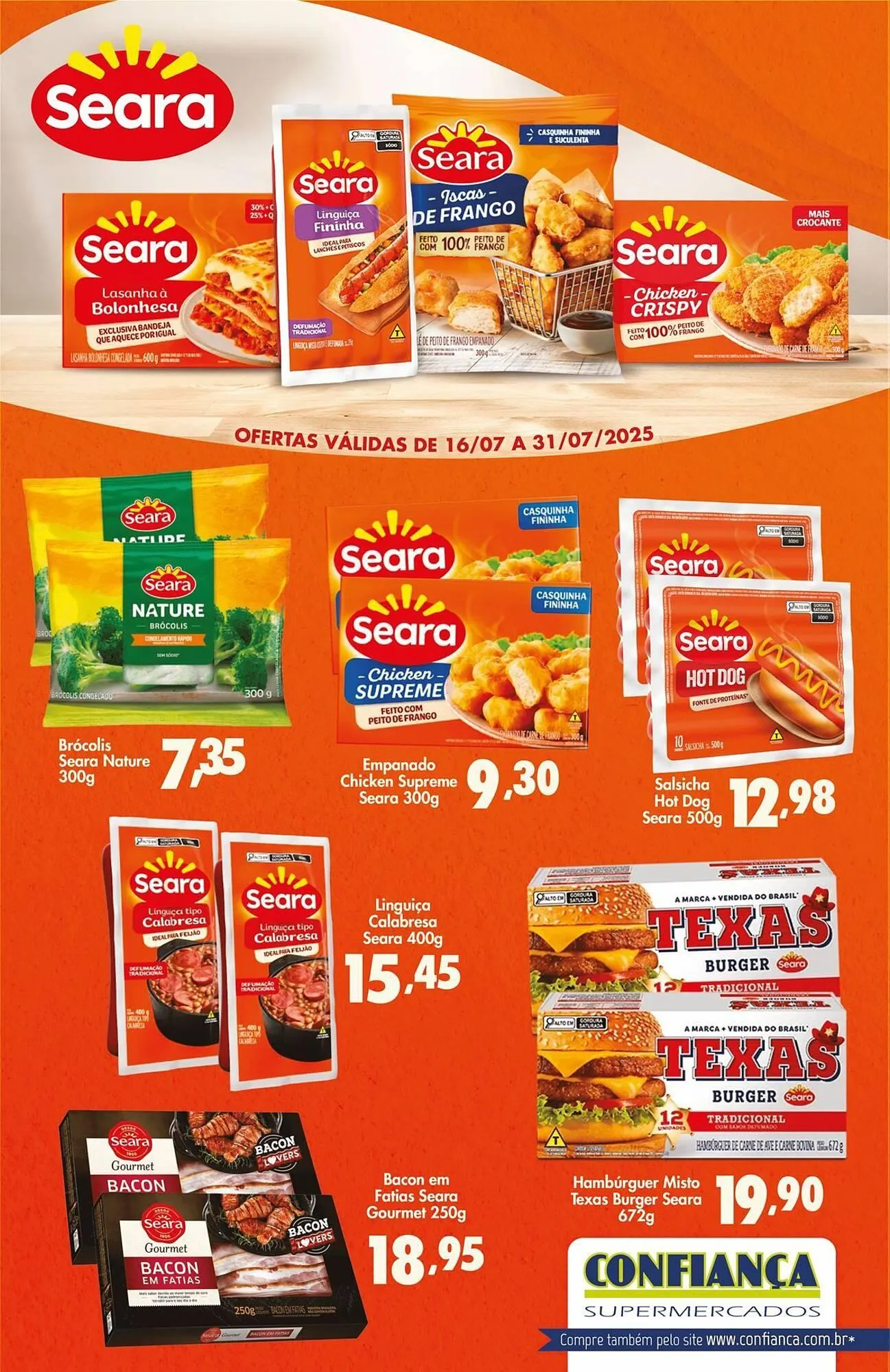 Encarte de Catálogo Confiança Supermercados 16 de julho até 31 de julho 2025 - Pagina 5