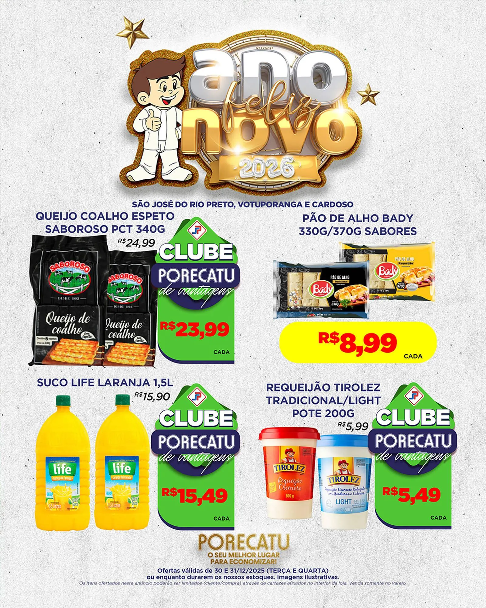 Encarte de Catálogo Supermercado Porecatu 30 de dezembro até 31 de dezembro 2025 - Pagina 5