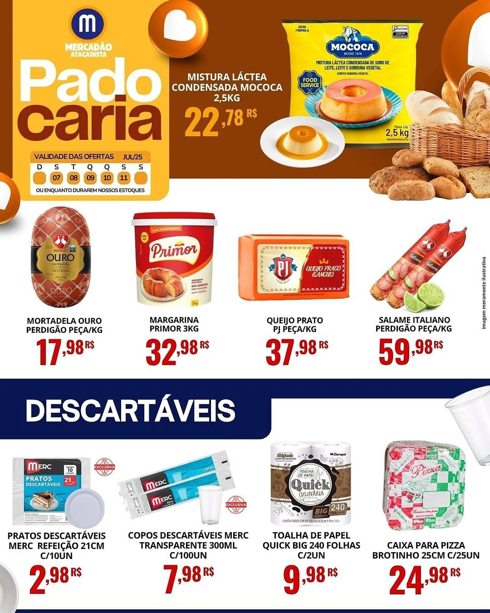 Encarte de Catálogo Mercadão Atacadista 7 de julho até 11 de julho 2025 - Pagina 3