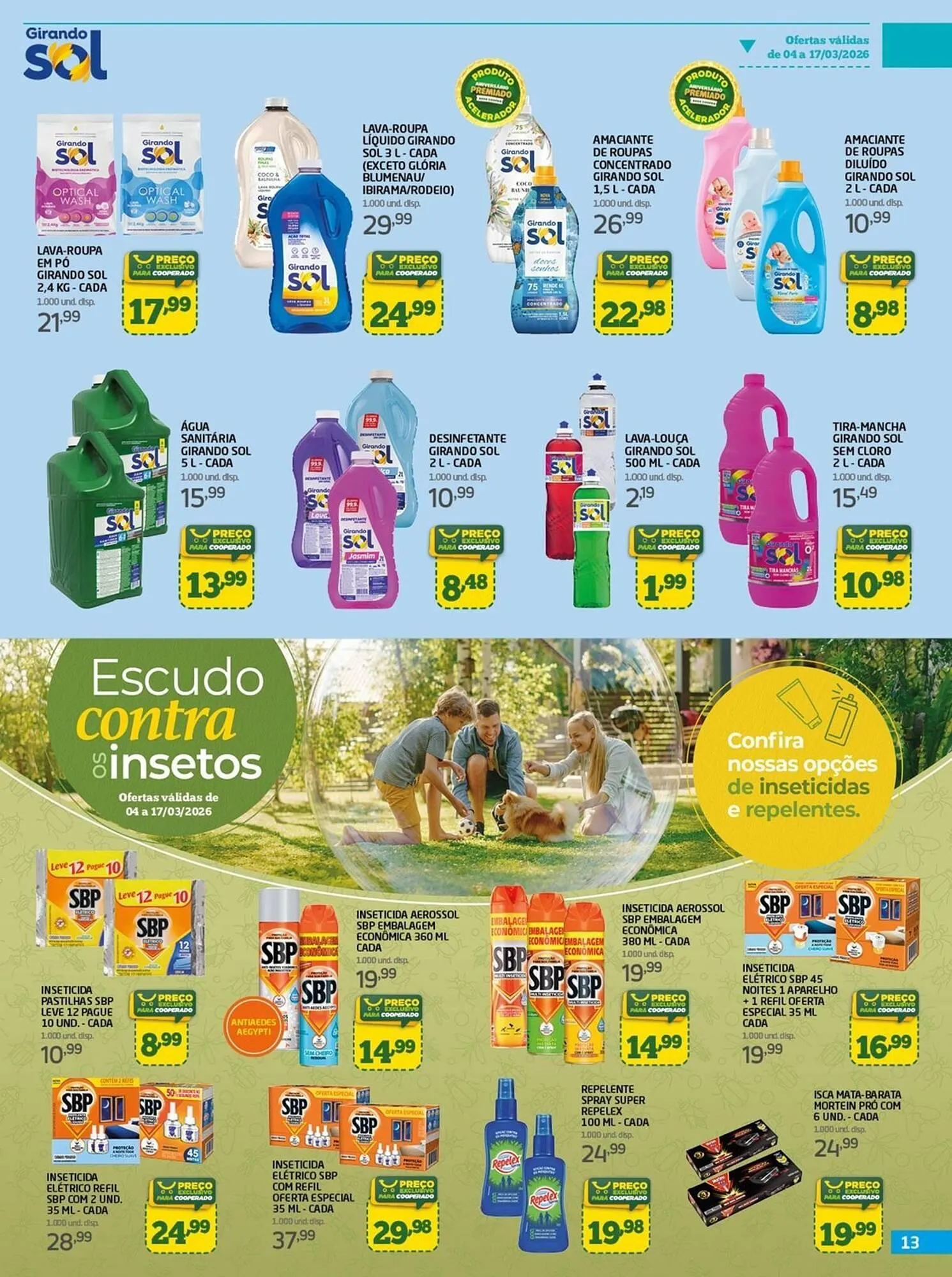 Encarte de Tabloide Cooper 4 de março até 17 de março 2026 - Pagina 13