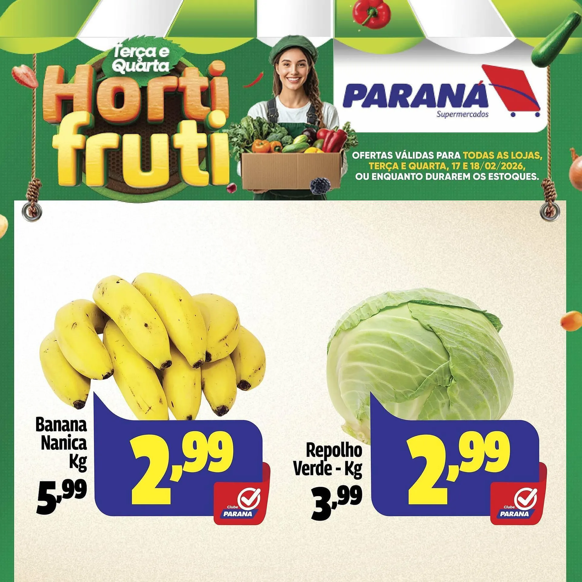 Encarte de Folheto Supermercado Paraná 17 de fevereiro até 18 de fevereiro 2026 - Pagina 3