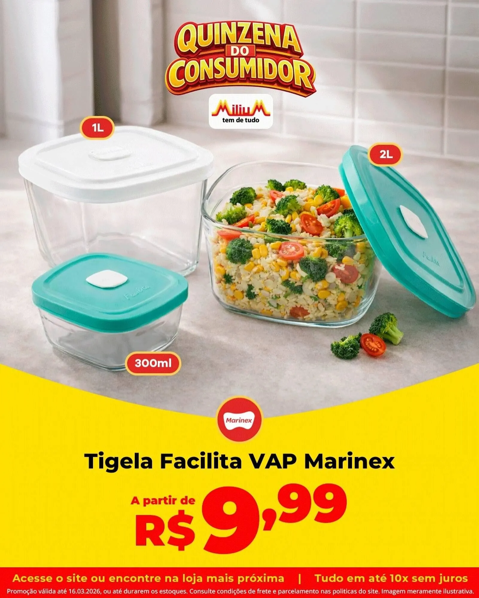 Encarte de Catálogo Milium 3 de março até 16 de março 2026 - Pagina 1