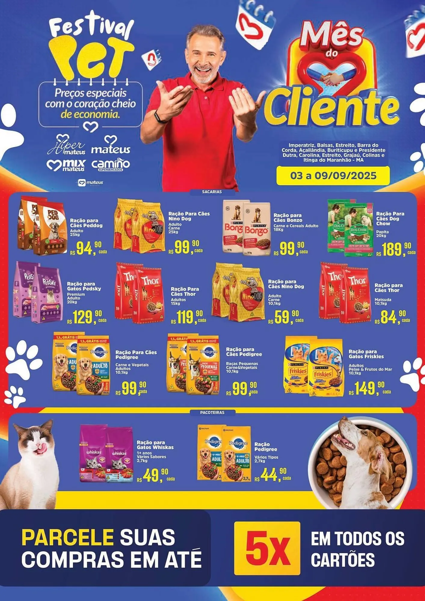 Encarte de Catálogo Supermercados Mateus 6 de setembro até 9 de setembro 2025 - Pagina 1