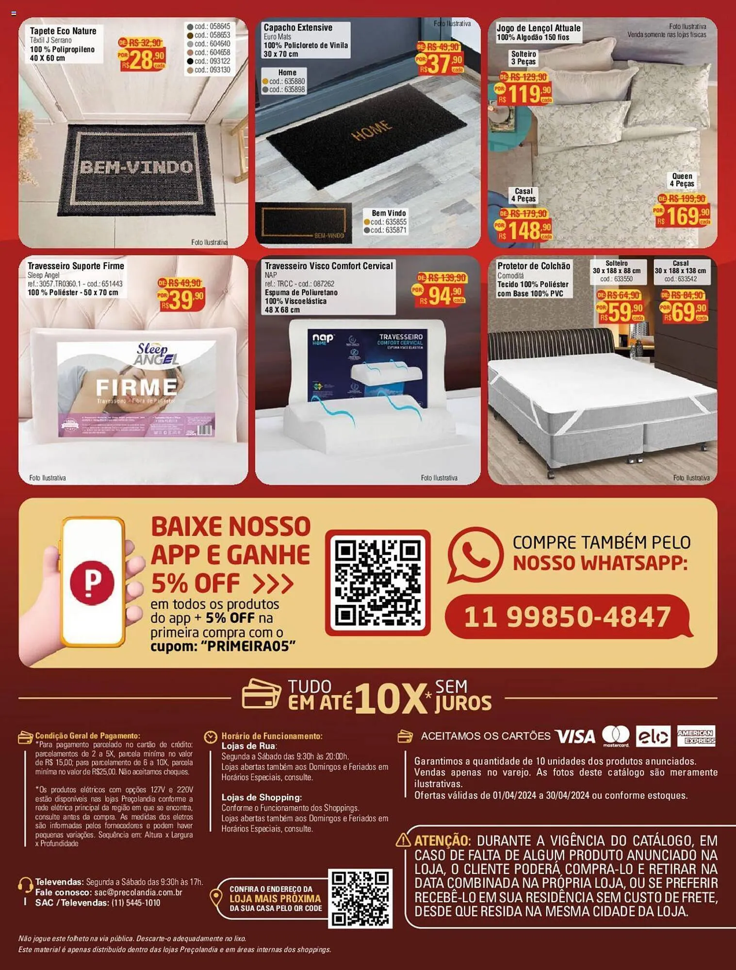 Encarte de Catálogo Preçolândia 1 de abril até 30 de abril 2024 - Pagina 8
