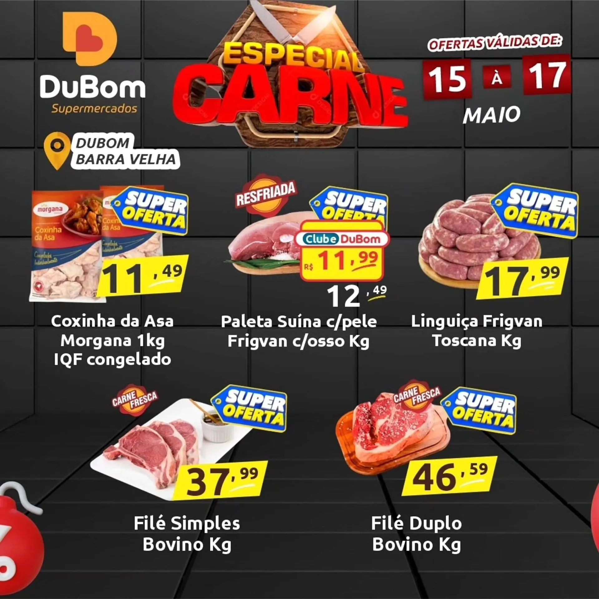 Encarte de Catálogo Dubom Supermercados 15 de maio até 17 de maio 2026 - Pagina 2