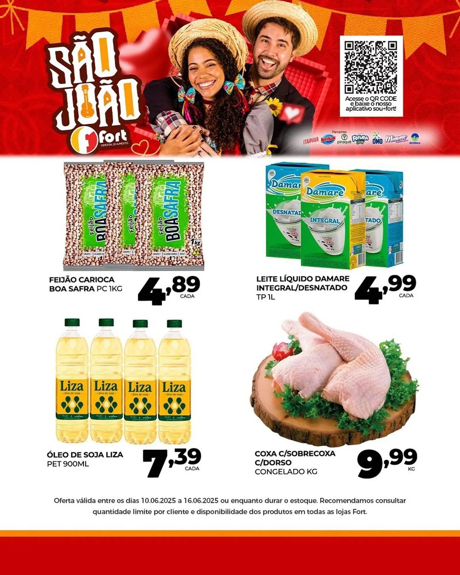 Encarte de Catálogo Fort Atacadista 10 de junho até 16 de junho 2025 - Pagina 1