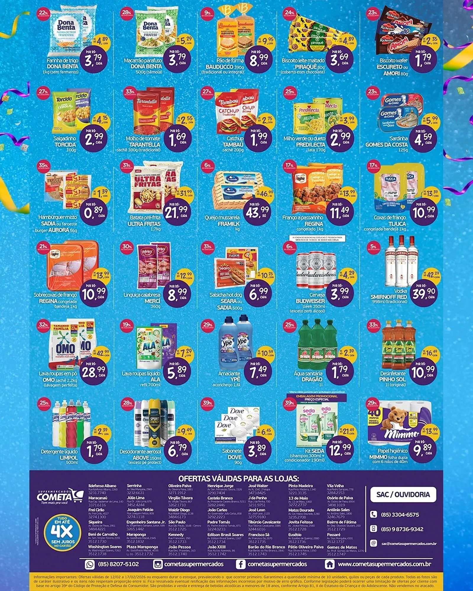 Encarte de Encarte Cometa Supermercados 11 de fevereiro até 17 de fevereiro 2026 - Pagina 3
