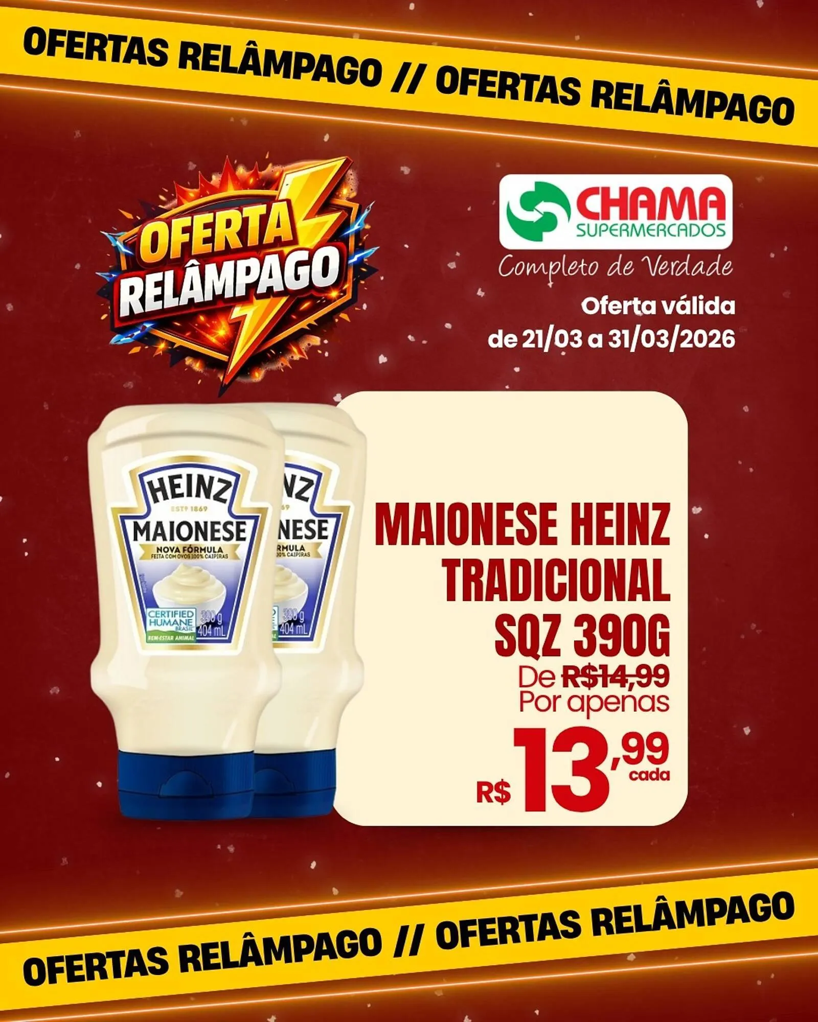 Encarte de Catálogo Chama Supermercados 24 de março até 5 de abril 2026 - Pagina 3