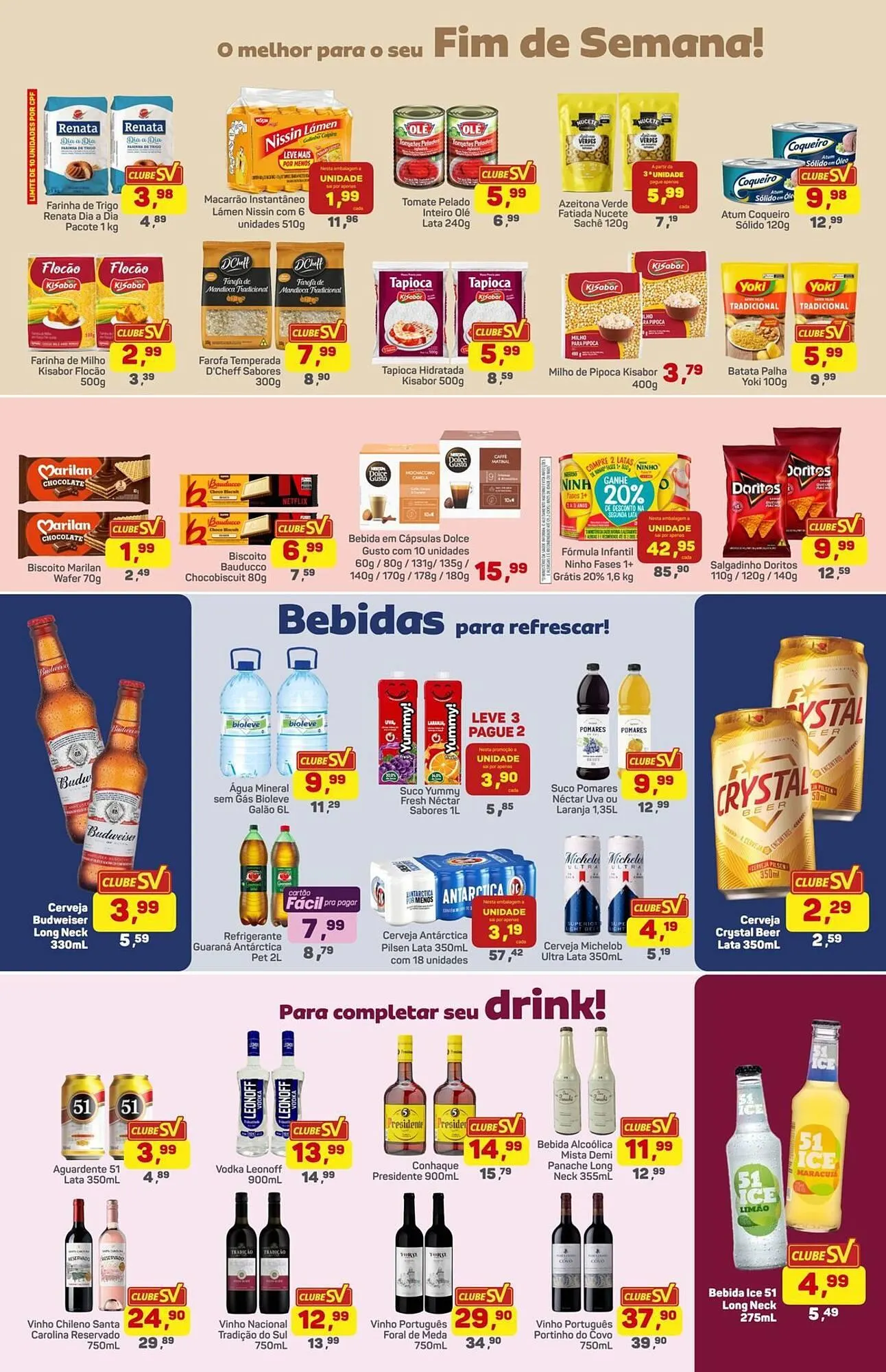 Encarte de Catálogo Supermercados São Vicente 10 de abril até 12 de abril 2026 - Pagina 3