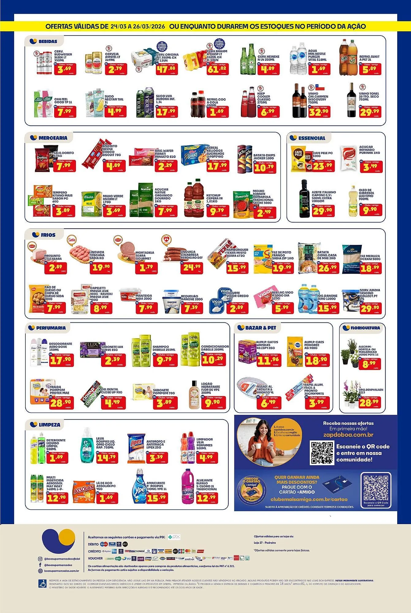 Encarte de Tabloide Boa Supermercados 16 de março até 26 de março 2026 - Pagina 2