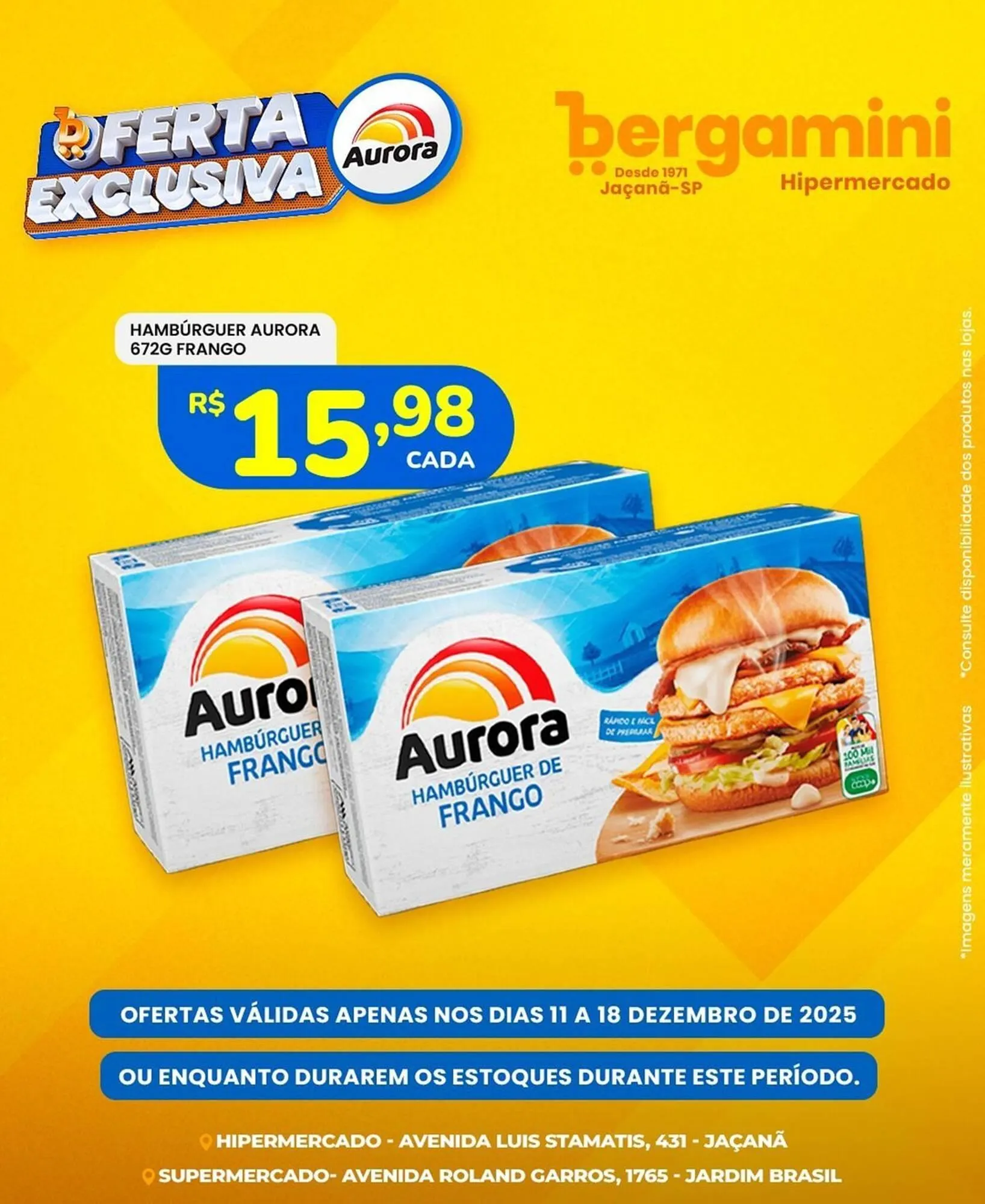 Encarte de Catálogo Supermercado Bergamini 11 de dezembro até 18 de dezembro 2025 - Pagina 1