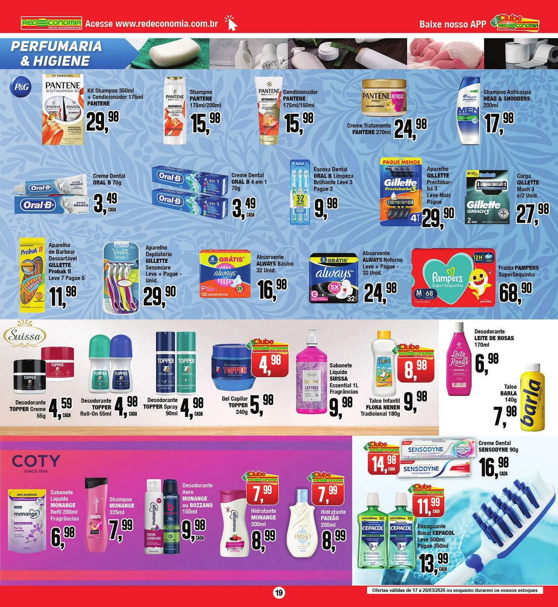 Encarte de Encarte Redeconomia 18 de março até 23 de março 2026 - Pagina 19