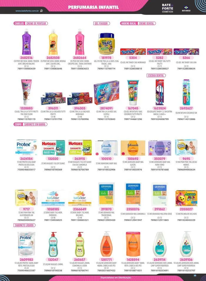 Encarte de Catálogo De Produtos Atacado Bate Forte 20 de novembro até 31 de maio 2024 - Pagina 19