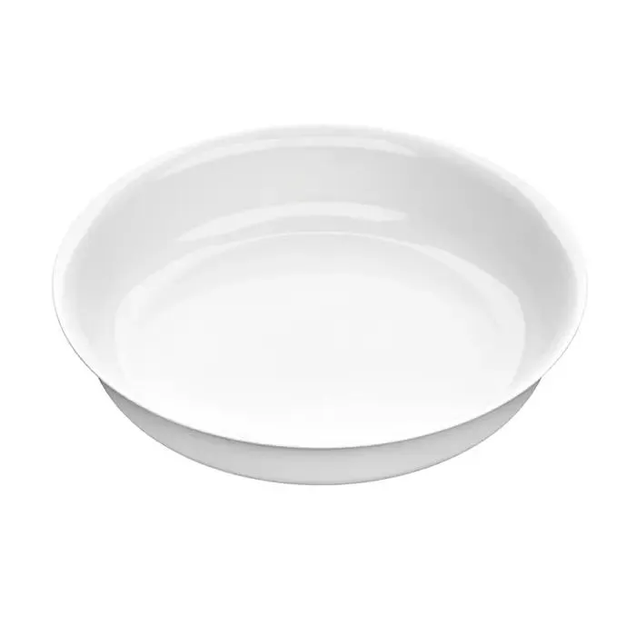 Assadeira Redonda Branca Marinex Opaline de 3L