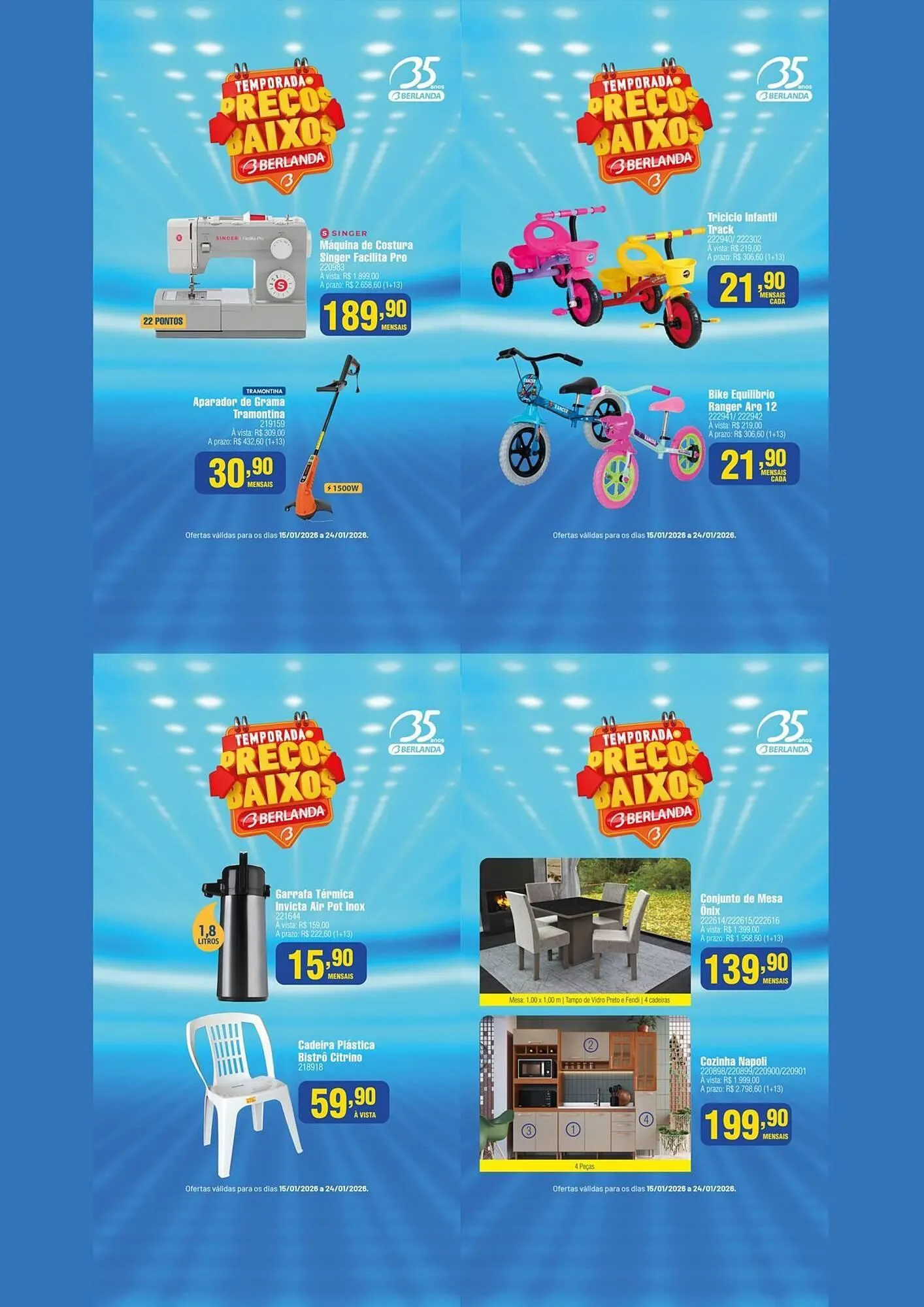 Encarte de Catálogo Berlanda 15 de janeiro até 24 de janeiro 2026 - Pagina 11