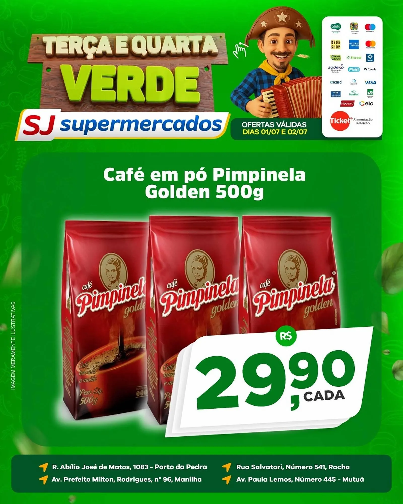 Encarte de Catálogo Sj Supermercados 1 de julho até 2 de julho 2025 - Pagina 4