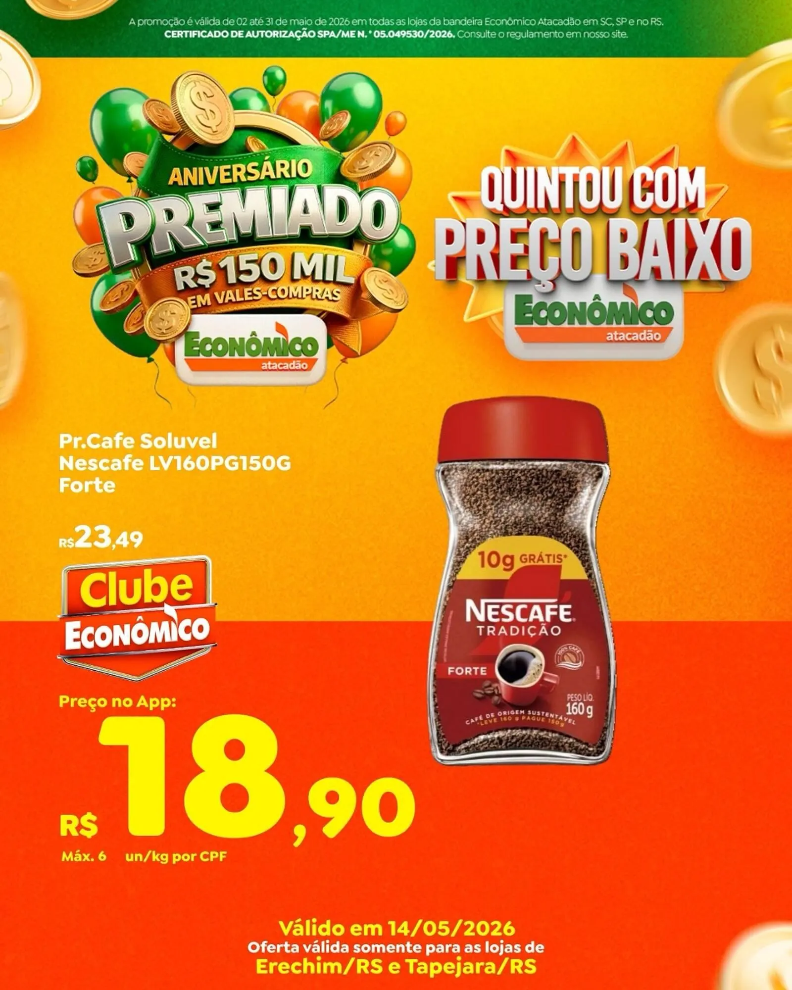 Encarte de Catálogo Econômico Atacadão 14 de maio até 31 de maio 2026 - Pagina 5