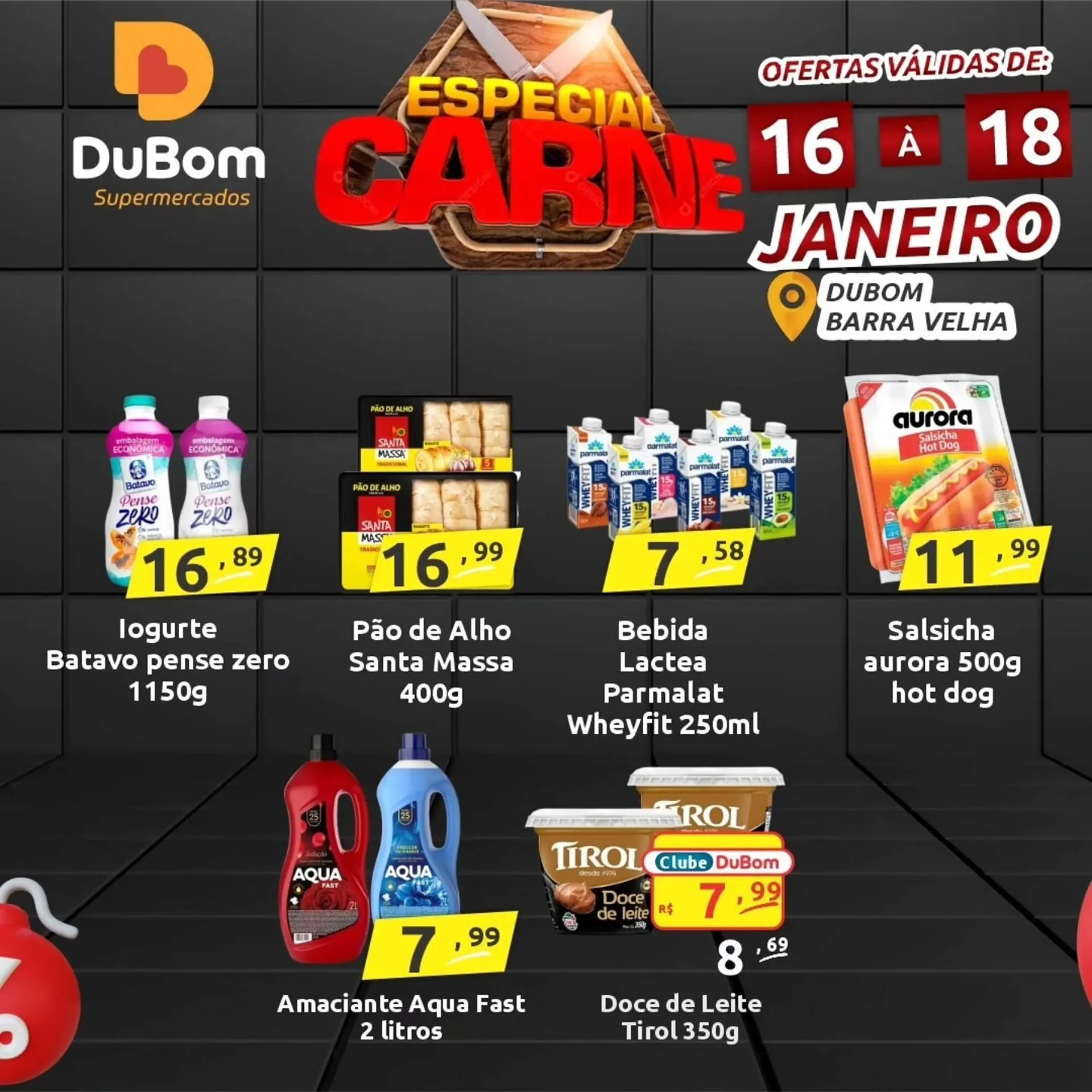 Encarte de Catálogo Dubom Supermercados 16 de janeiro até 18 de janeiro 2026 - Pagina 3