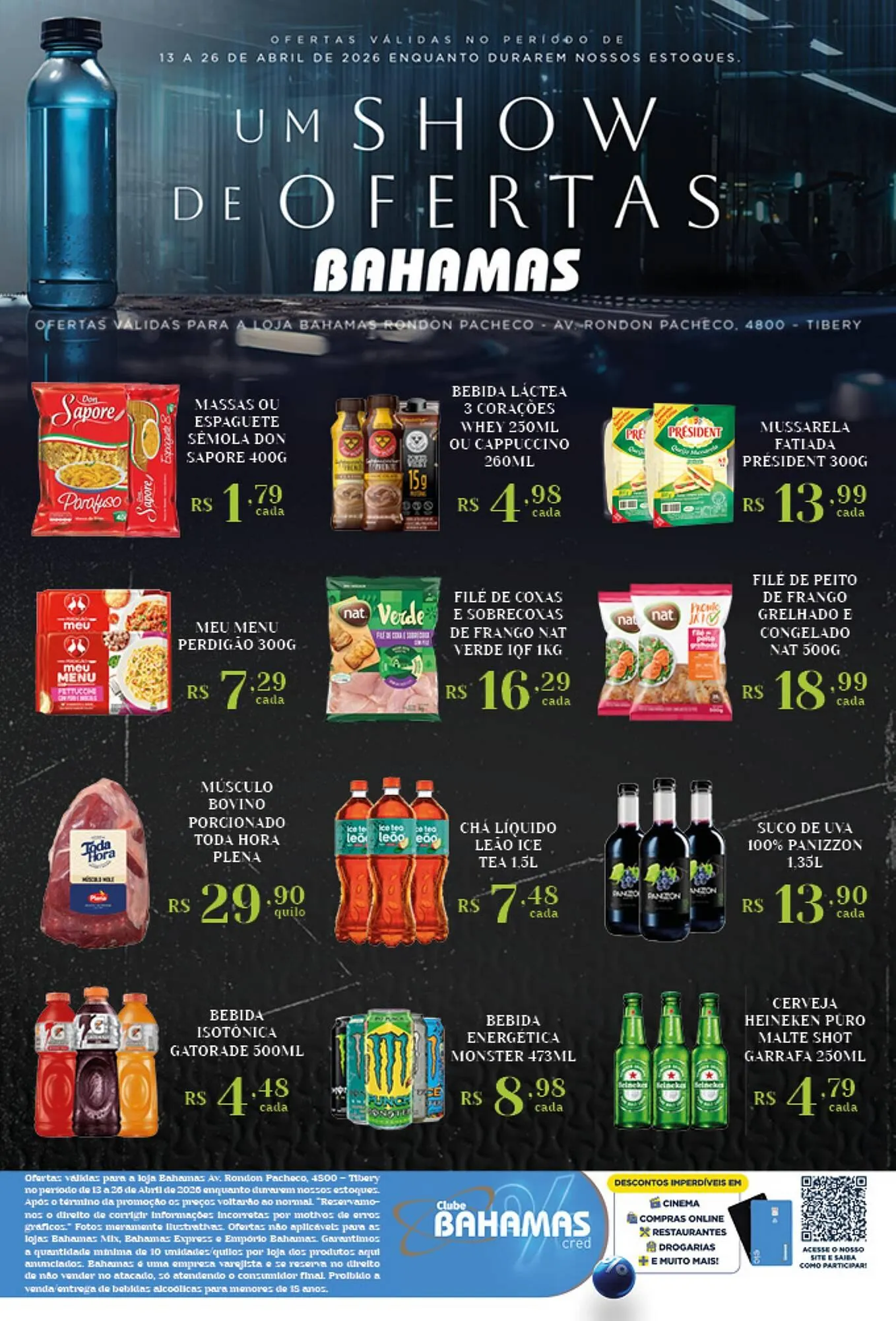 Encarte de Catálogo Bahamas Supermercados 22 de abril até 26 de abril 2026 - Pagina 2