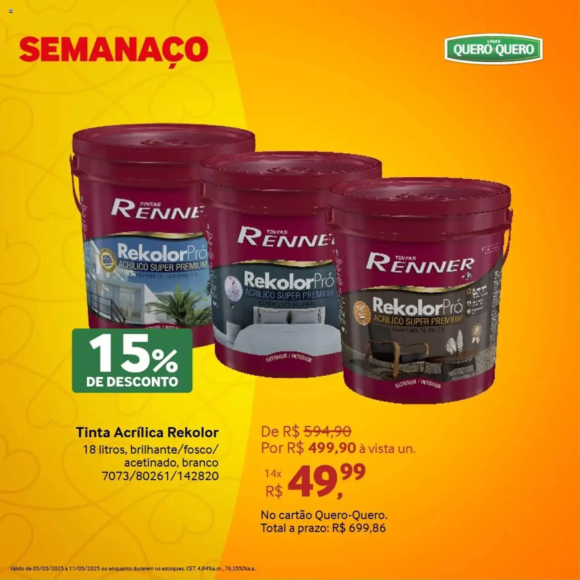 Encarte de Catálogo Quero Quero 5 de maio até 11 de maio 2025 - Pagina 13