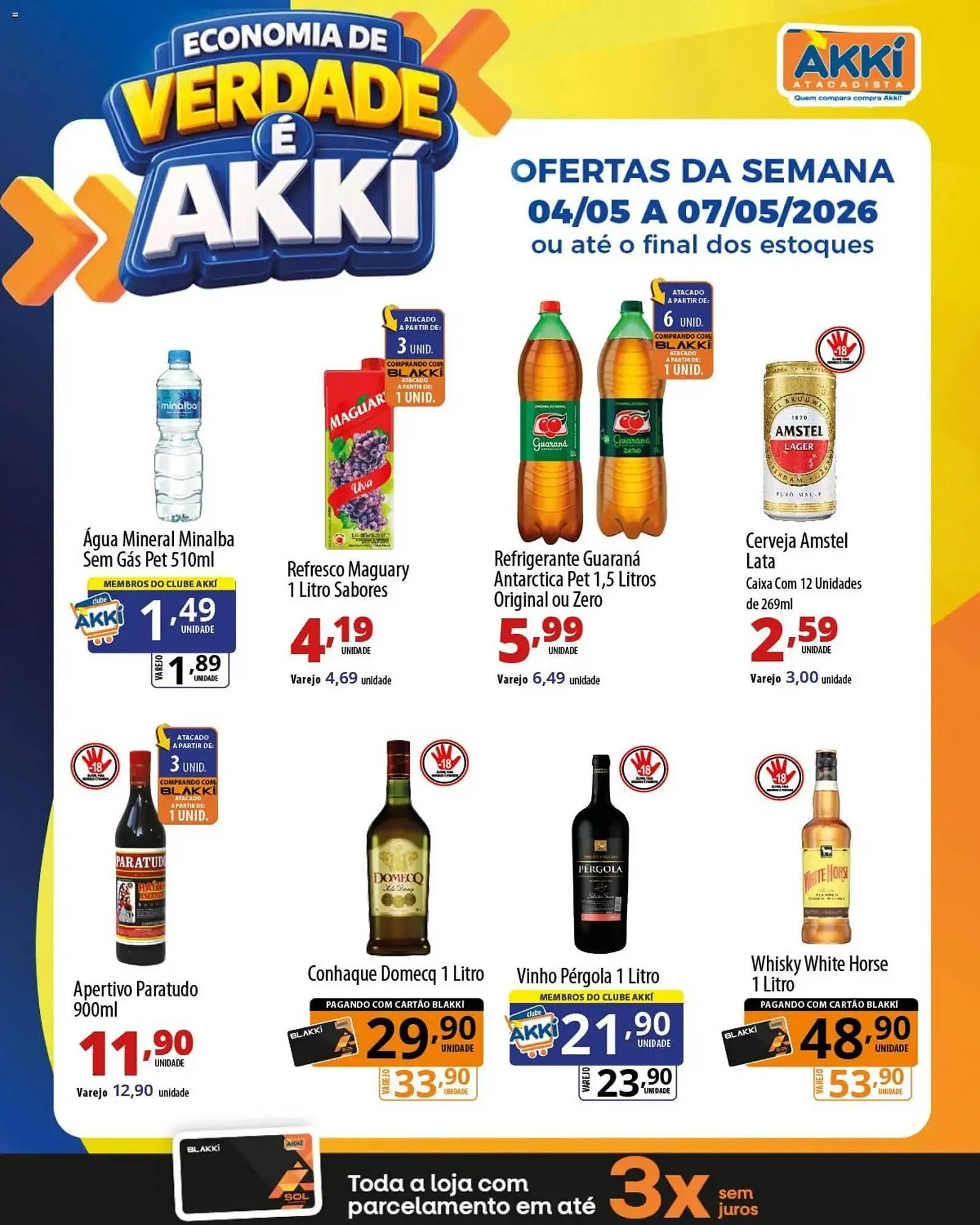 Encarte de Folheto Akki Atacadista 4 de maio até 7 de maio 2026 - Pagina 5