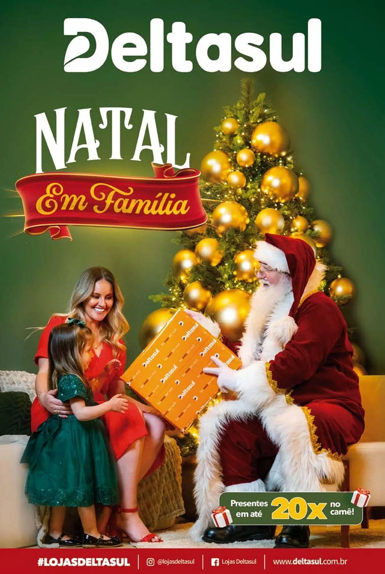 Encarte de Folheto Deltasul 1 de dezembro até 24 de dezembro 2025 - Pagina 1