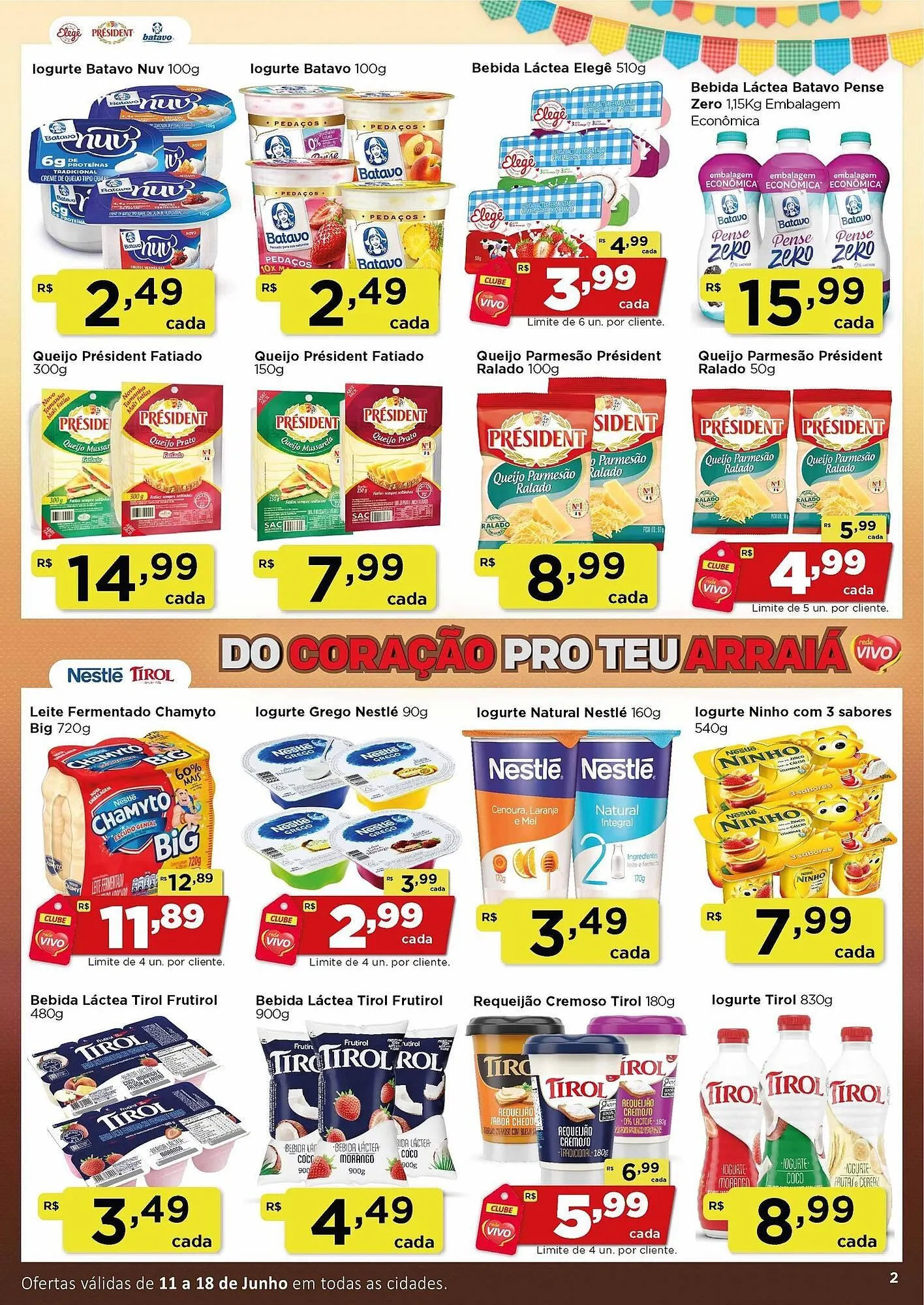Encarte de Catálogo Rede Vivo 11 de junho até 18 de junho 2025 - Pagina 2
