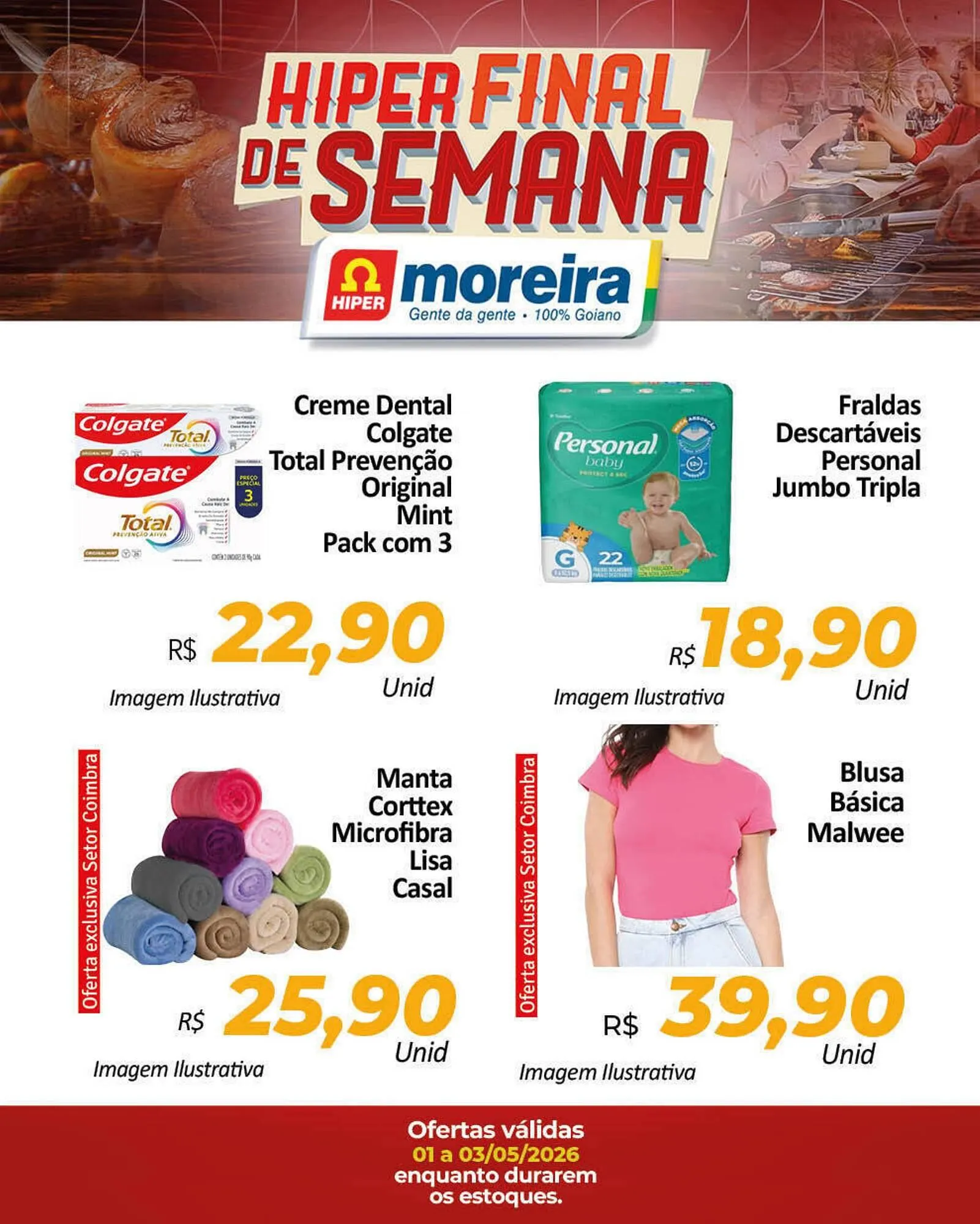 Encarte de Catálogo Hiper Moreira 30 de abril até 3 de maio 2026 - Pagina 8