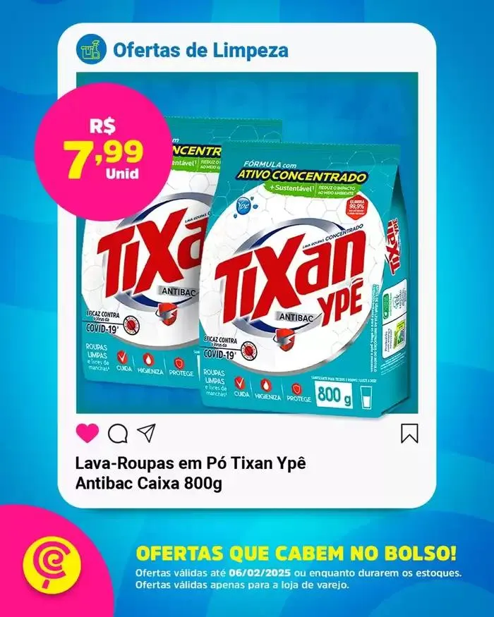 Encarte de Encarte Comercial Esperança 4 de fevereiro até 6 de fevereiro 2025 - Pagina 3