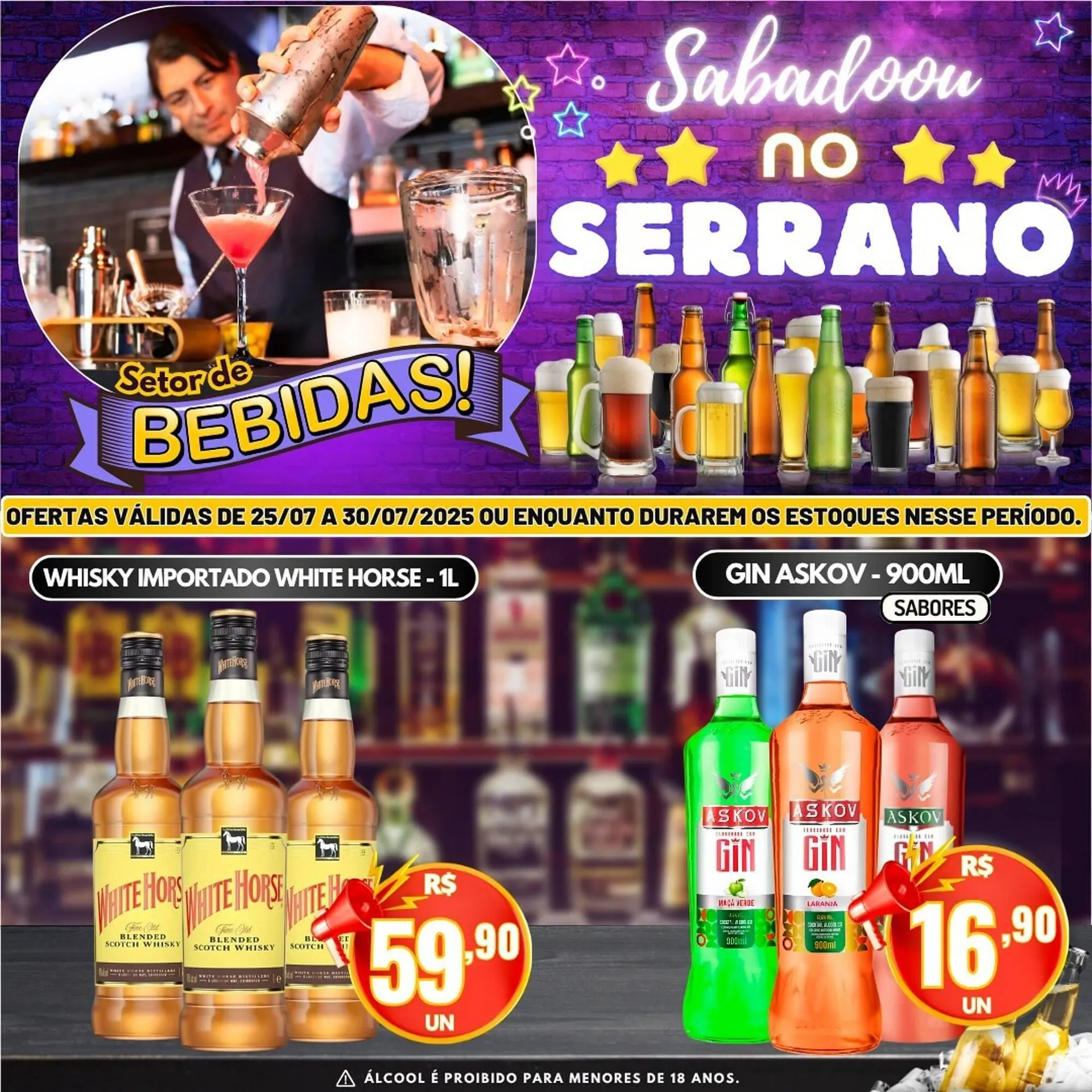 Encarte de Catálogo Serrano Supermercado 27 de julho até 30 de julho 2025 - Pagina 2