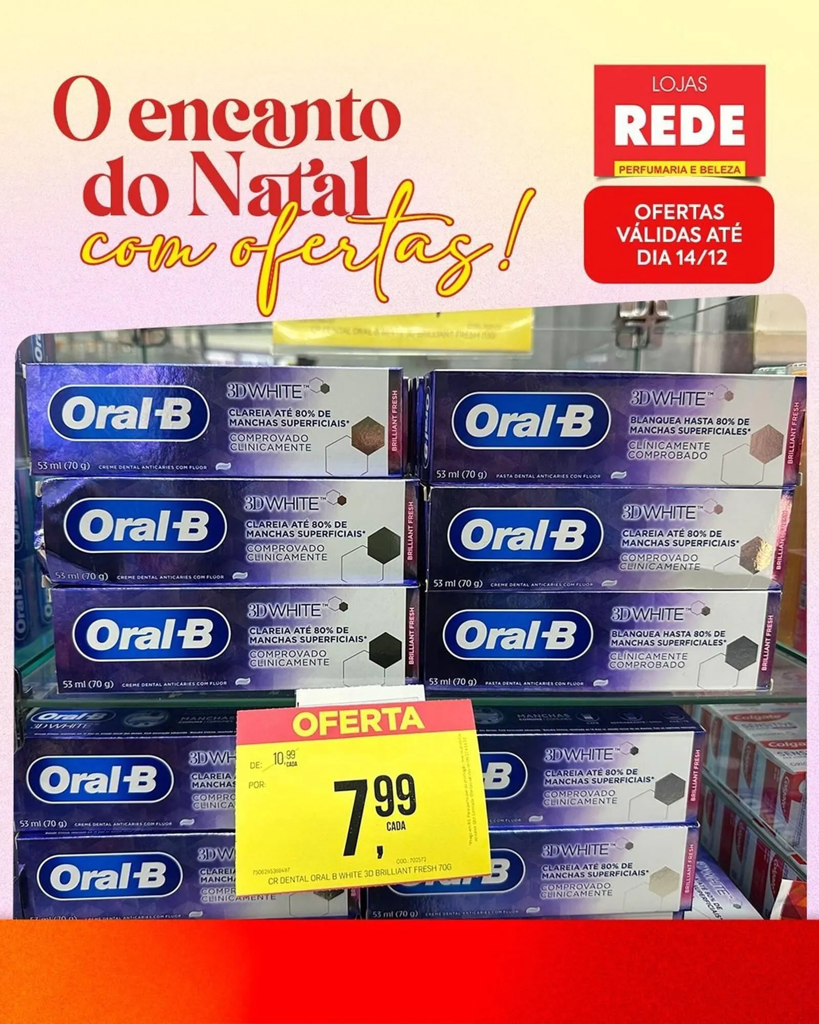 Encarte de Folheto Lojas Rede 10 de dezembro até 14 de dezembro 2025 - Pagina 8