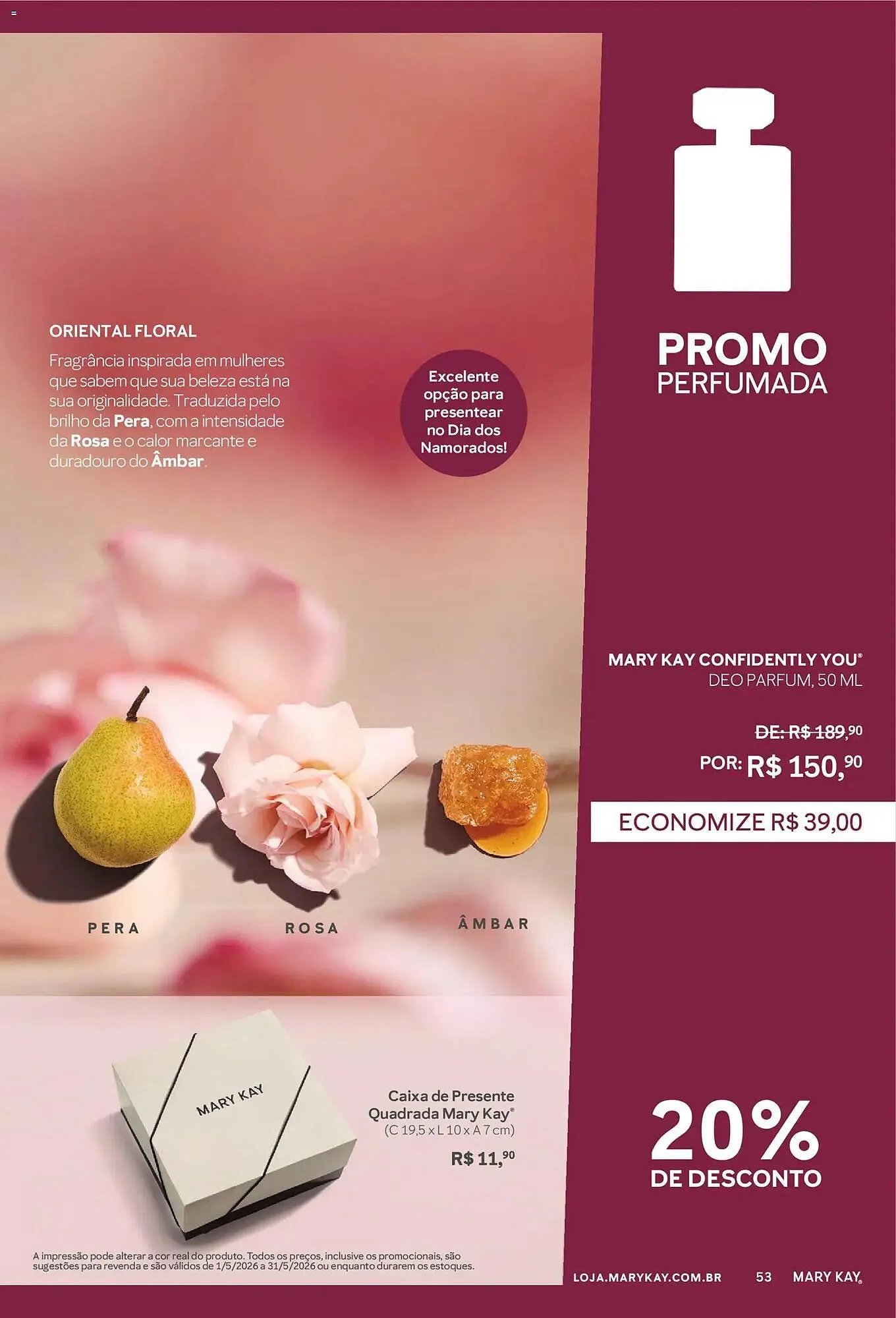 Encarte de Revista Mary Kay 1 de maio até 31 de maio 2026 - Pagina 53