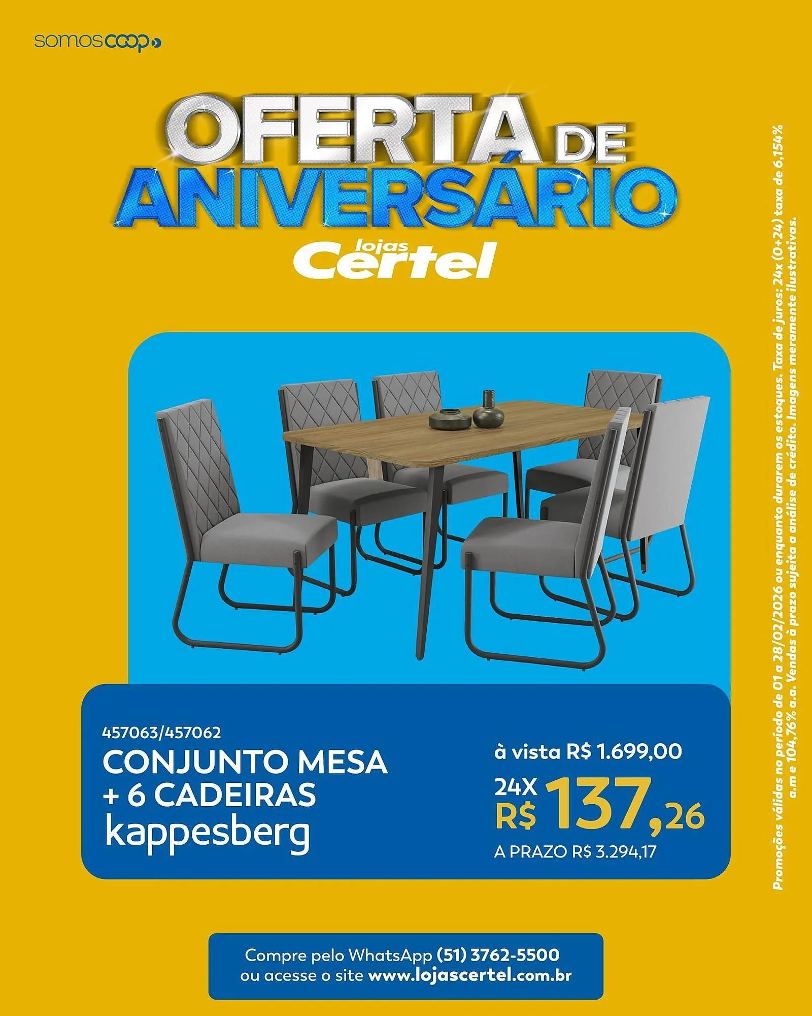 Encarte de Folheto Lojas Certel 7 de fevereiro até 28 de fevereiro 2026 - Pagina 5