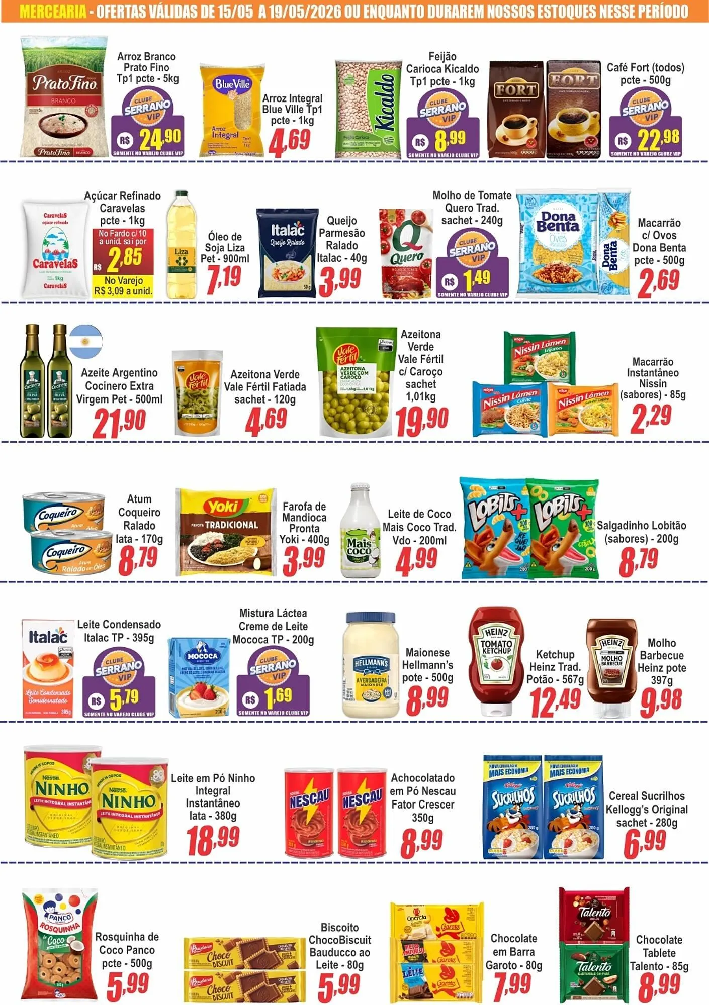 Encarte de Catálogo Serrano Supermercado 12 de maio até 19 de maio 2026 - Pagina 4