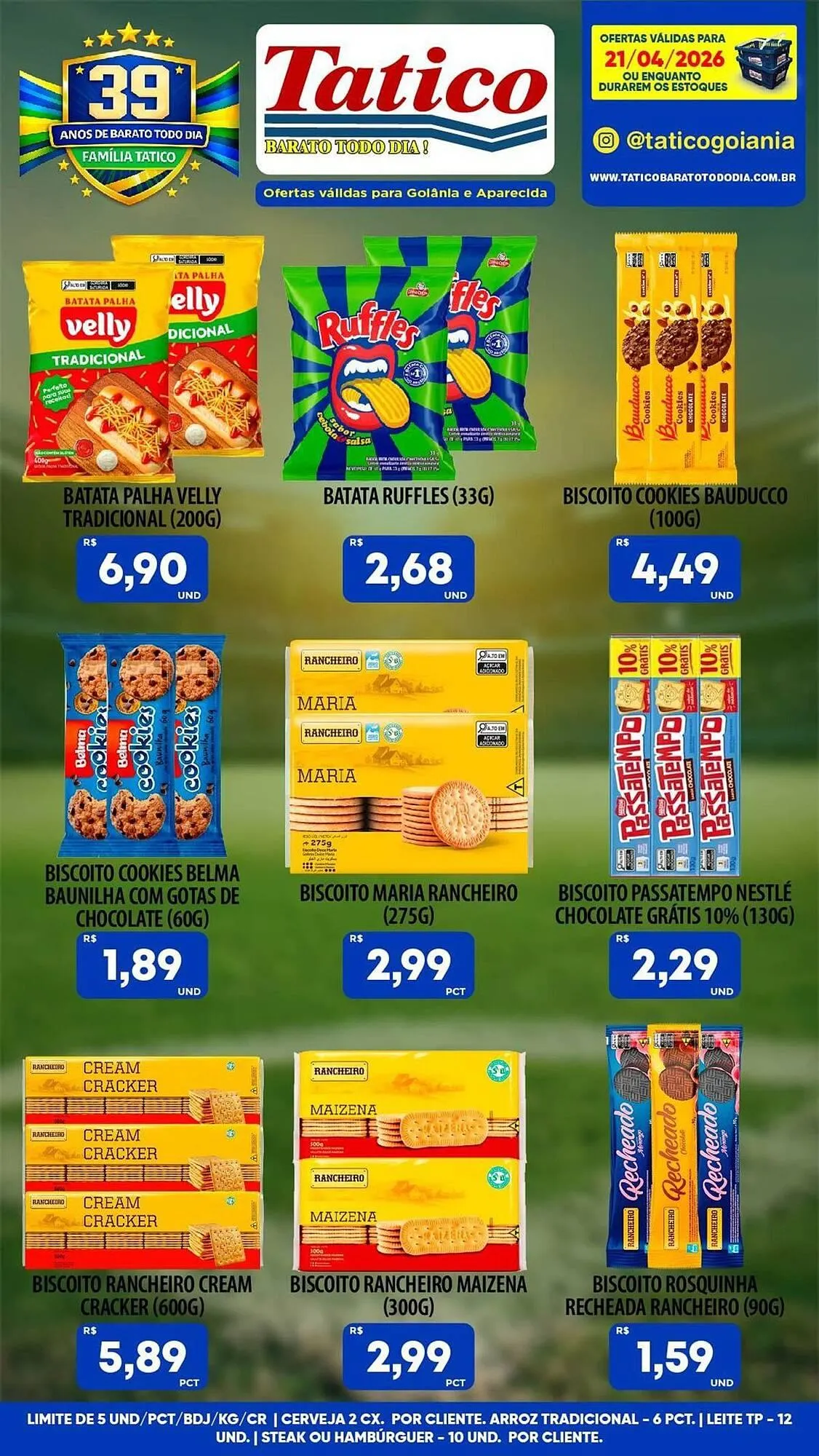 Encarte de Tabloide Tatico 21 de abril até 21 de abril 2026 - Pagina 7