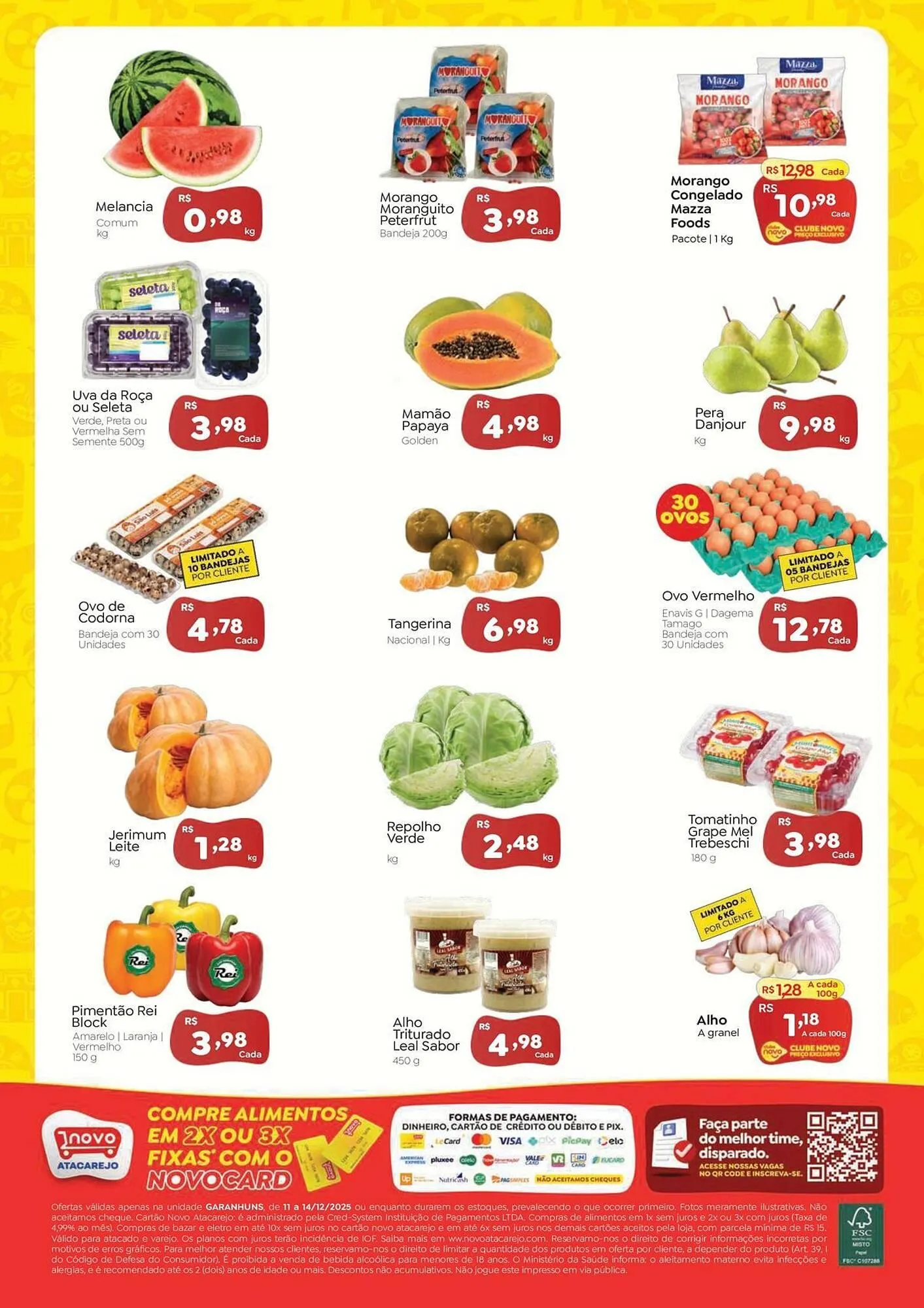 Encarte de Folheto Novo Atacarejo 11 de dezembro até 14 de dezembro 2025 - Pagina 2