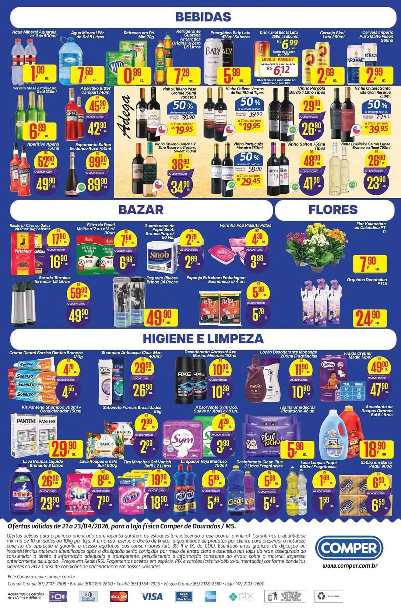 Encarte de Folheto Comper 21 de abril até 23 de abril 2026 - Pagina 4