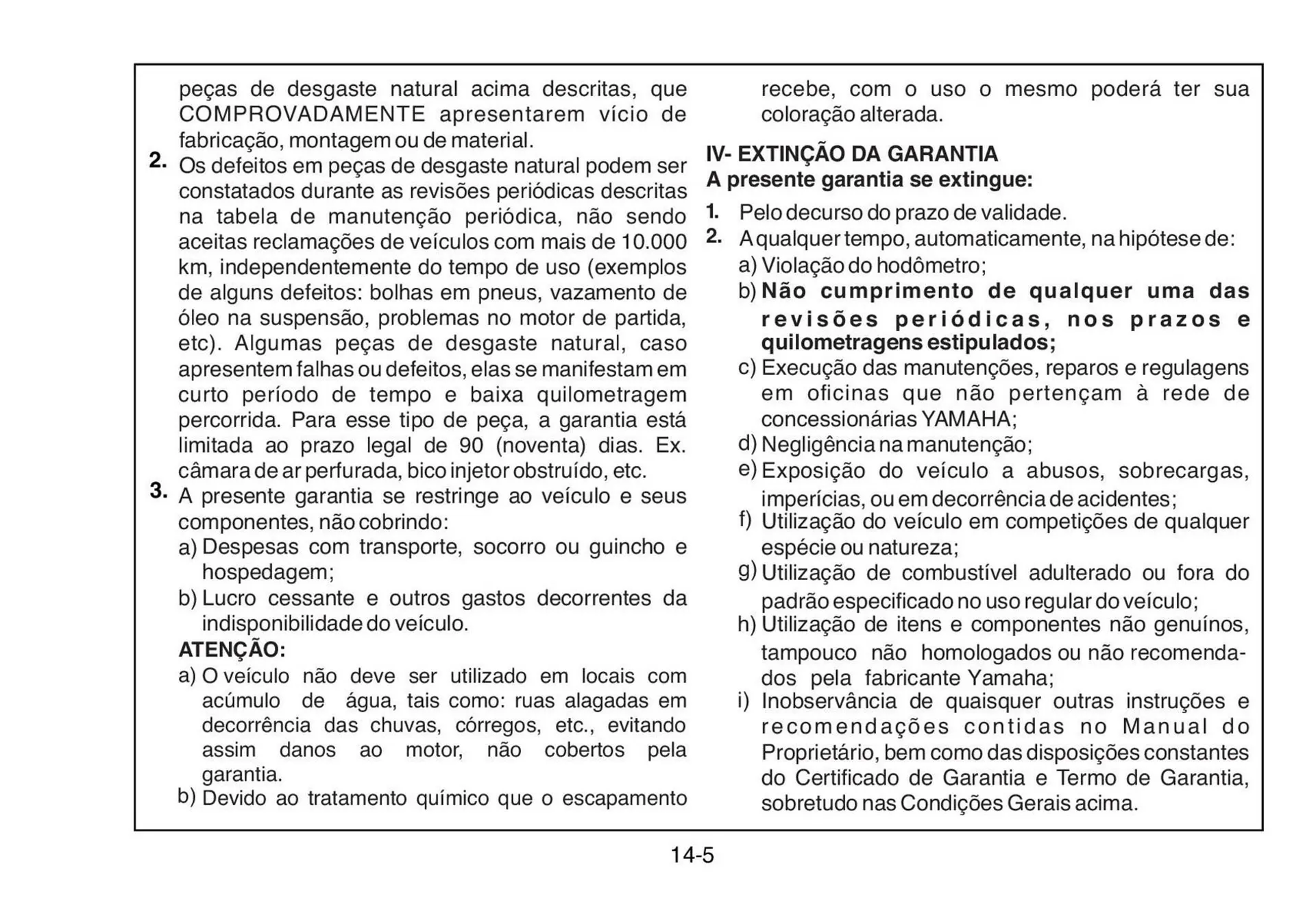 Encarte de Panfleto Yamaha 3 de fevereiro até 30 de junho 2027 - Pagina 137