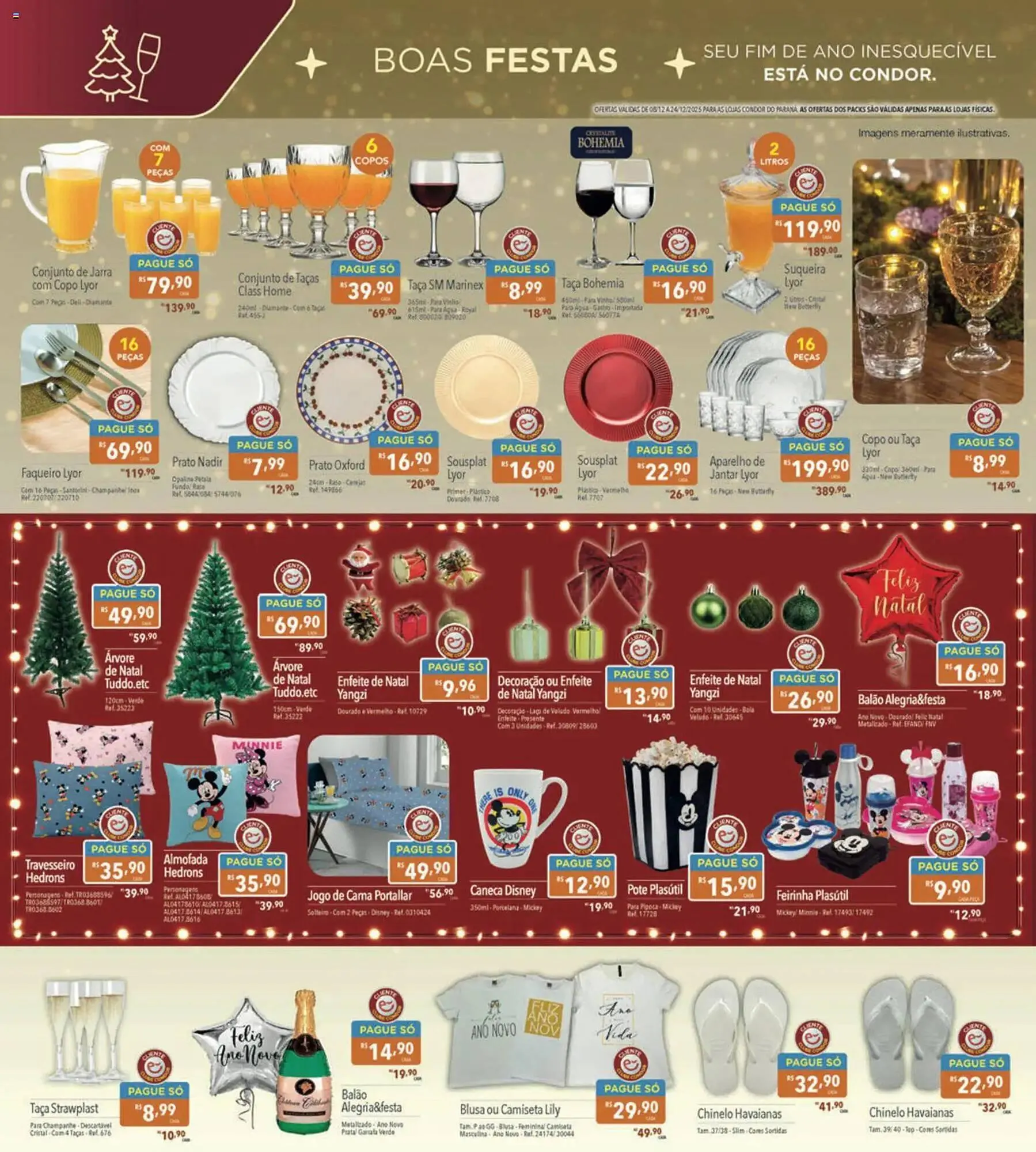 Encarte de Catálogo Supermercados Condor 8 de dezembro até 24 de dezembro 2025 - Pagina 6