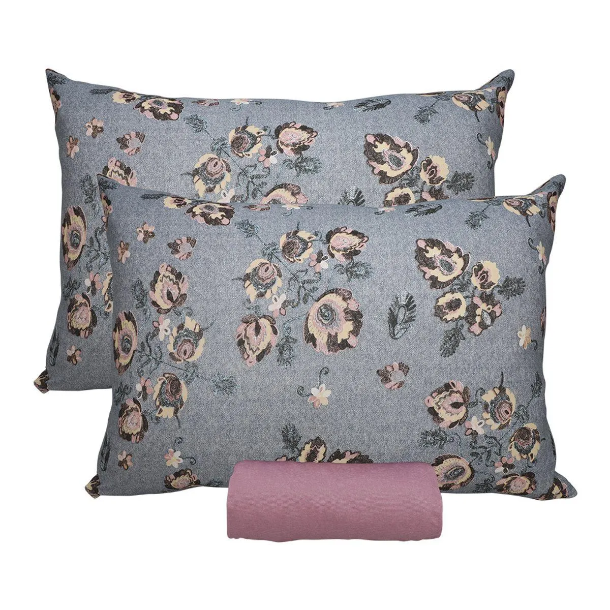 Jogo Cama Casal Doce Vida Miraflores Rosa Cravo 30cm 3 Peças 0310309MRSC - Portallar