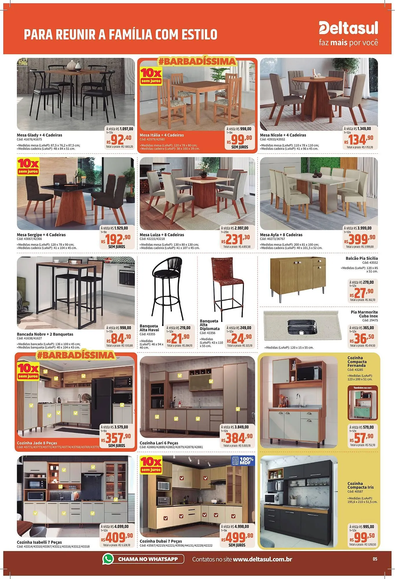 Encarte de Catálogo Deltasul 31 de março até 19 de abril 2025 - Pagina 5