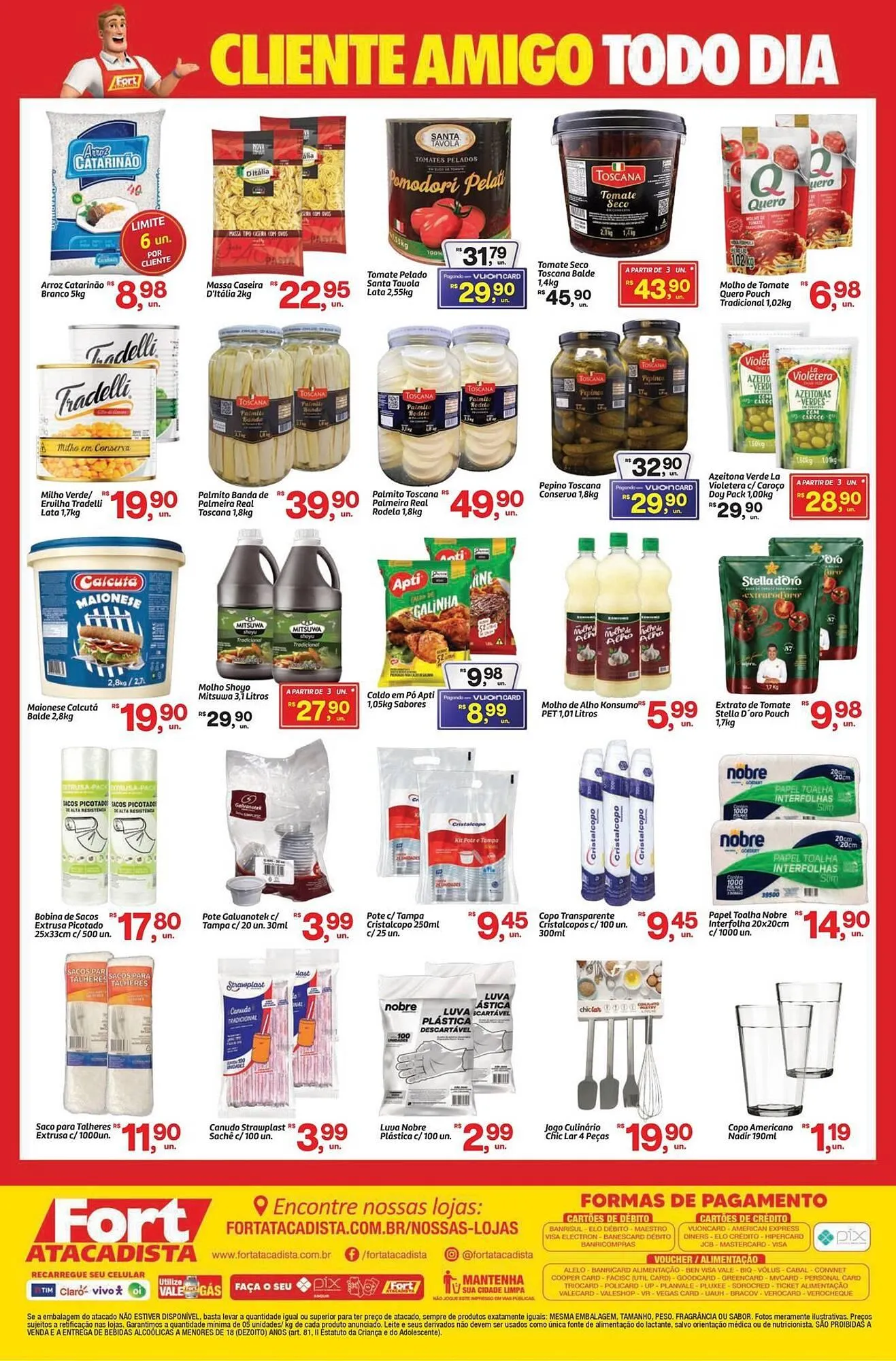 Encarte de Tabloide Fort Atacadista 19 de janeiro até 25 de janeiro 2026 - Pagina 2