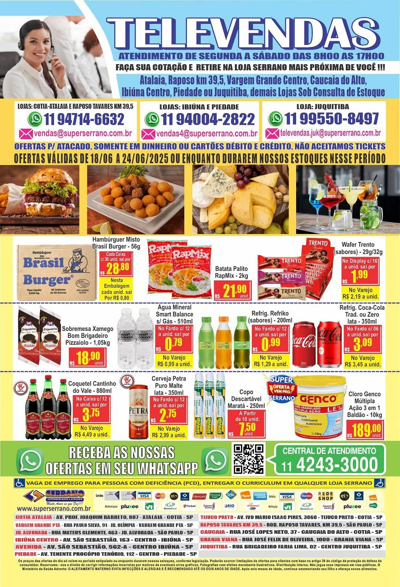 Encarte de Catálogo Serrano Supermercado 20 de junho até 24 de junho 2025 - Pagina 5